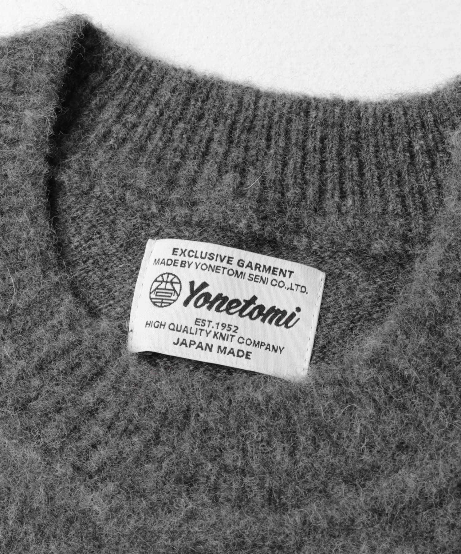 米富繊維　CIRCLE KNIT PULLOVER 12GRAY 2