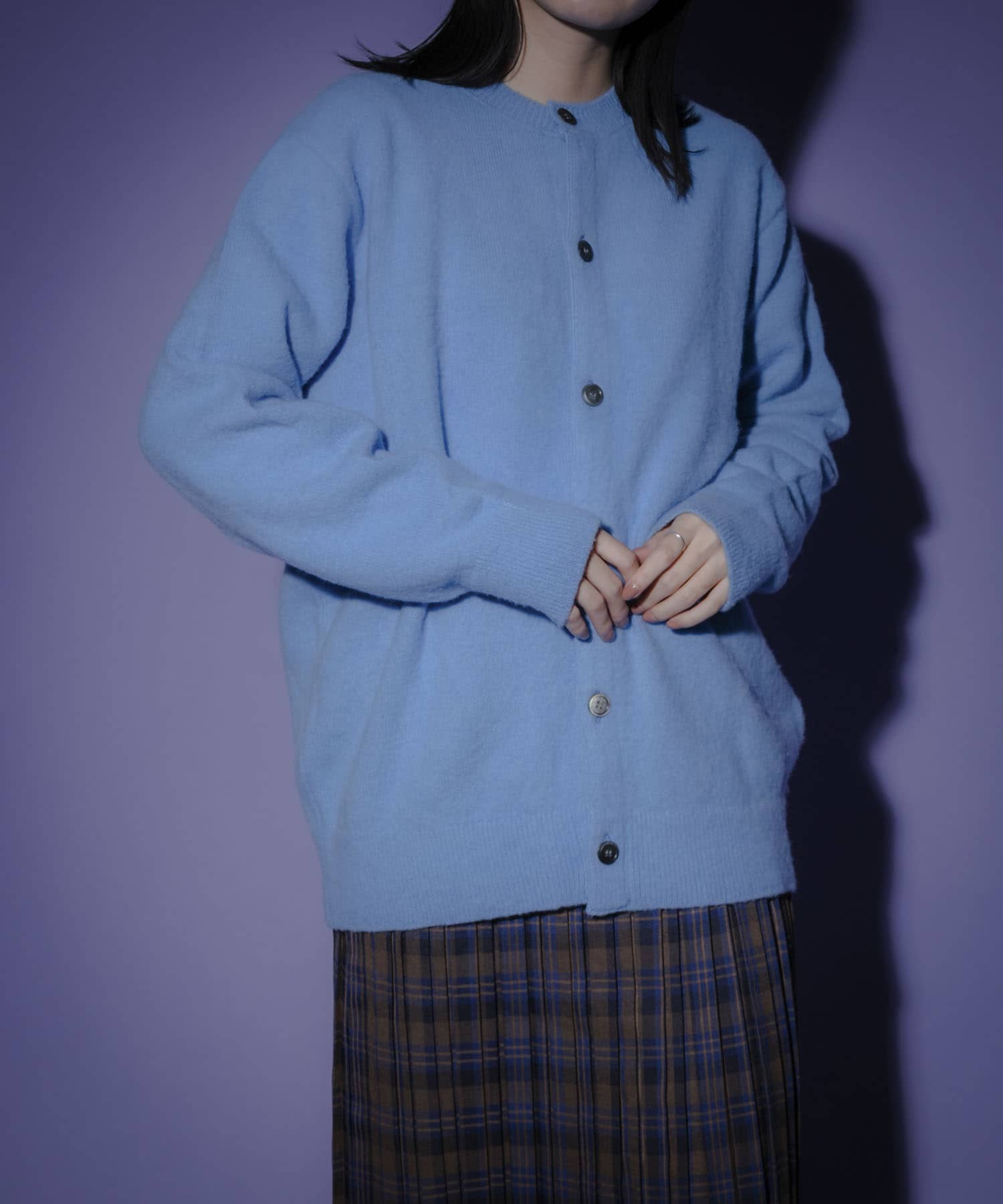 米富繊維　CIRCLE KNIT CARDIGAN