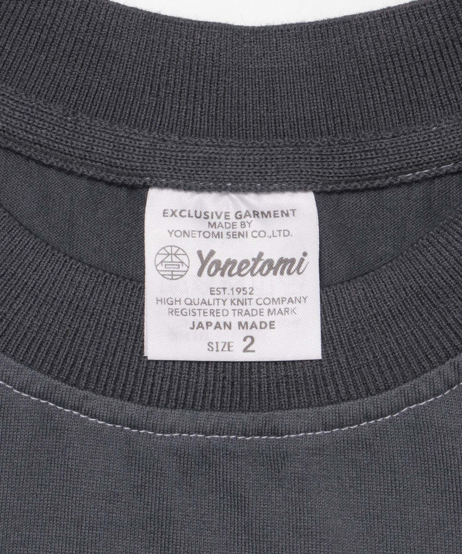 米富繊維　Yonetomi NEW BASIC DYE T-SHIRTS 13D.GREY 2