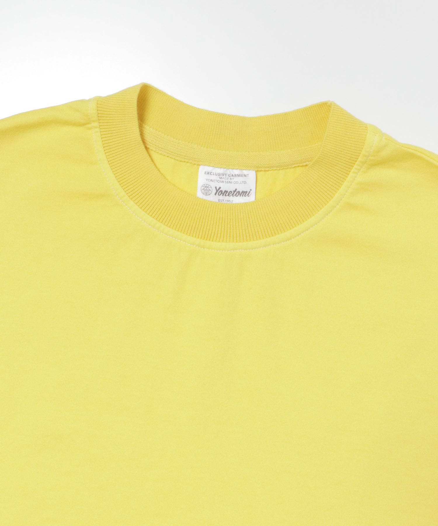 米富繊維　Yonetomi NEW BASIC DYE T-SHIRTS 22YELLOW 2