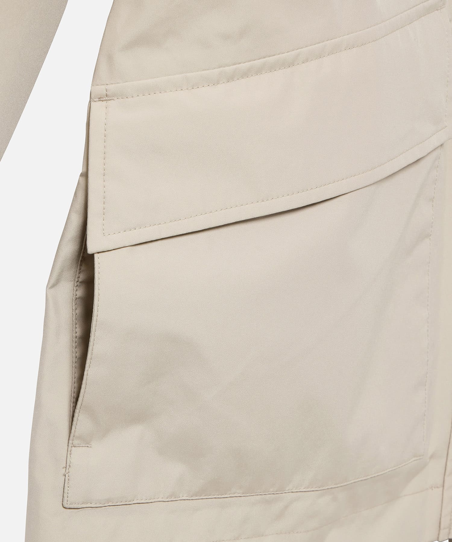 AIGLE　ゴアテックス フィッシュテールフーデッドジャケット BEIGE 36