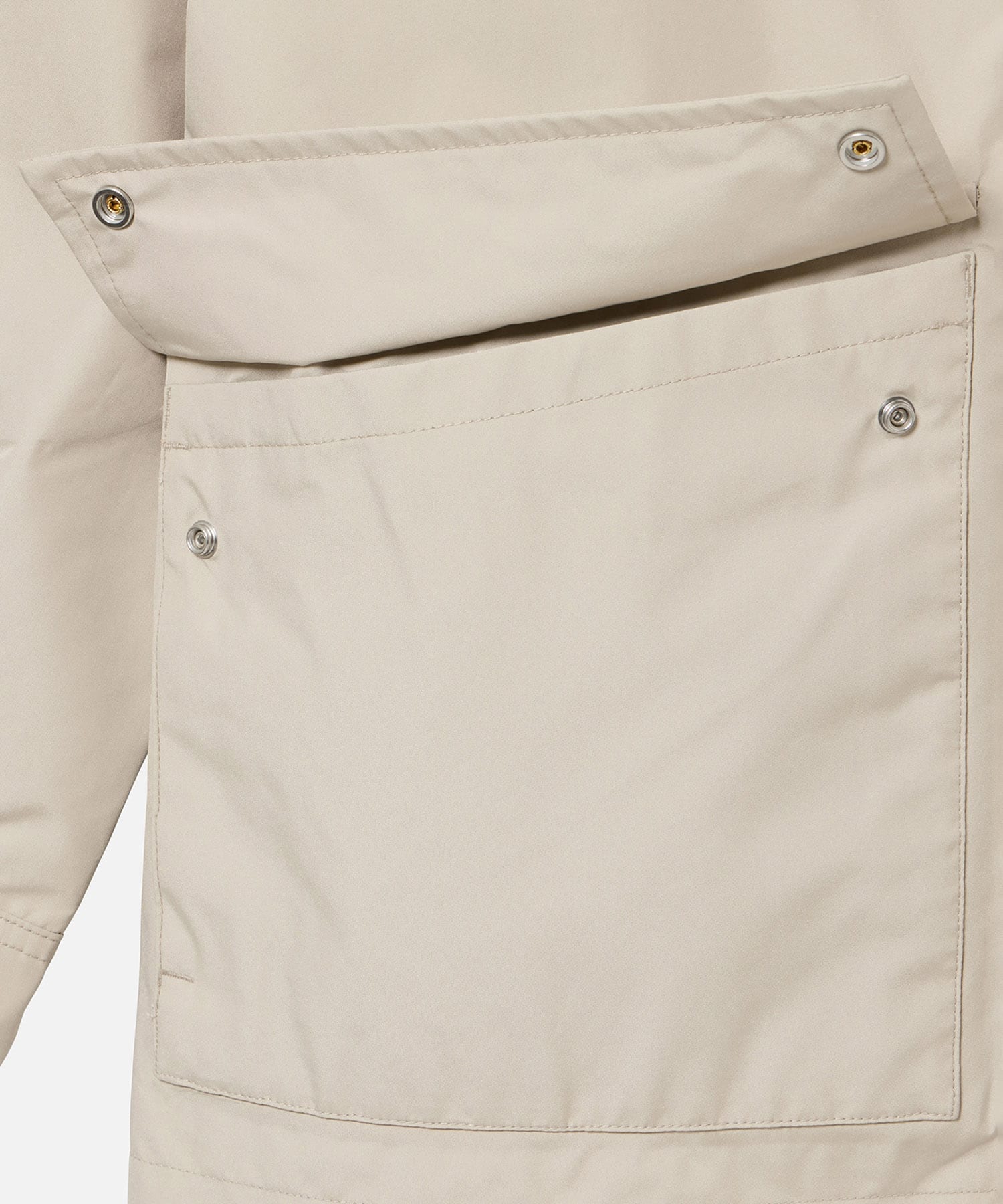AIGLE　ゴアテックス フィッシュテールフーデッドジャケット BEIGE 36