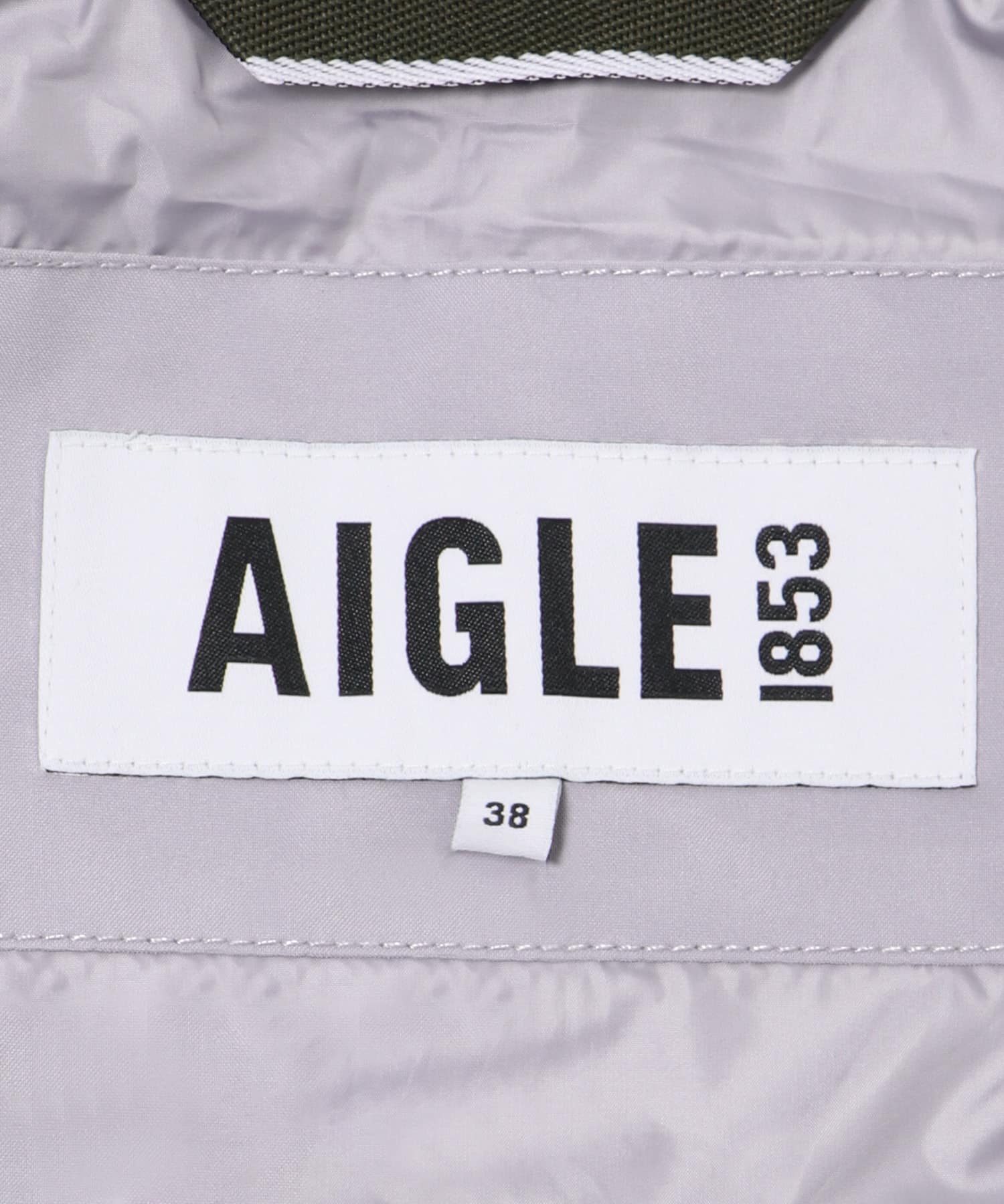 AIGLE　ゴアテックス フーデッドショートジャケット GRAY 38