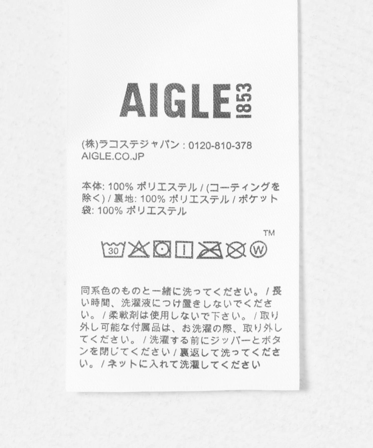 AIGLE　ゴアテックス フーデッドショートジャケット GRAY 38