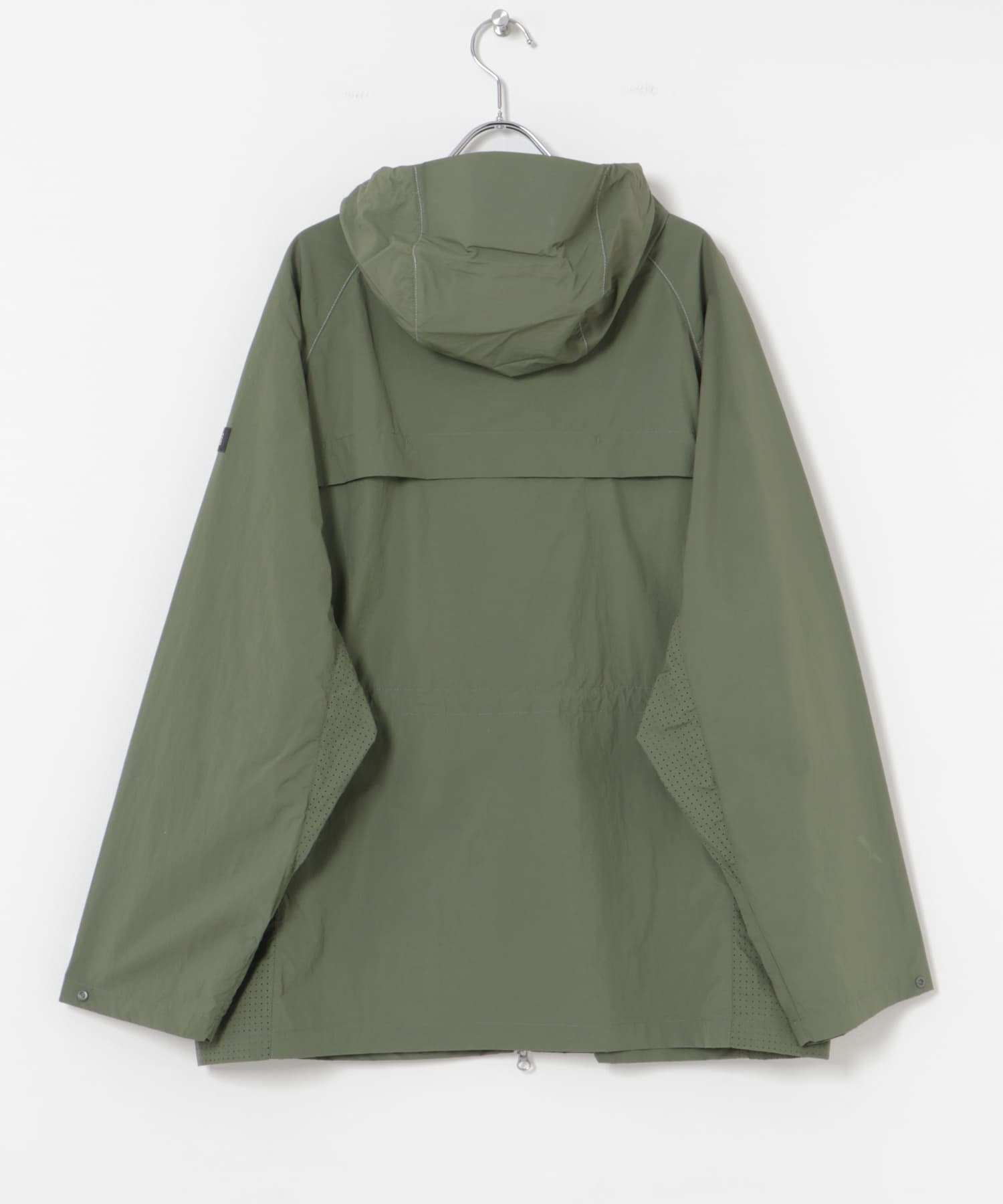 AIGLE　撥水 UVカット ライトウェイトフーデッドジャケット BEETLE M