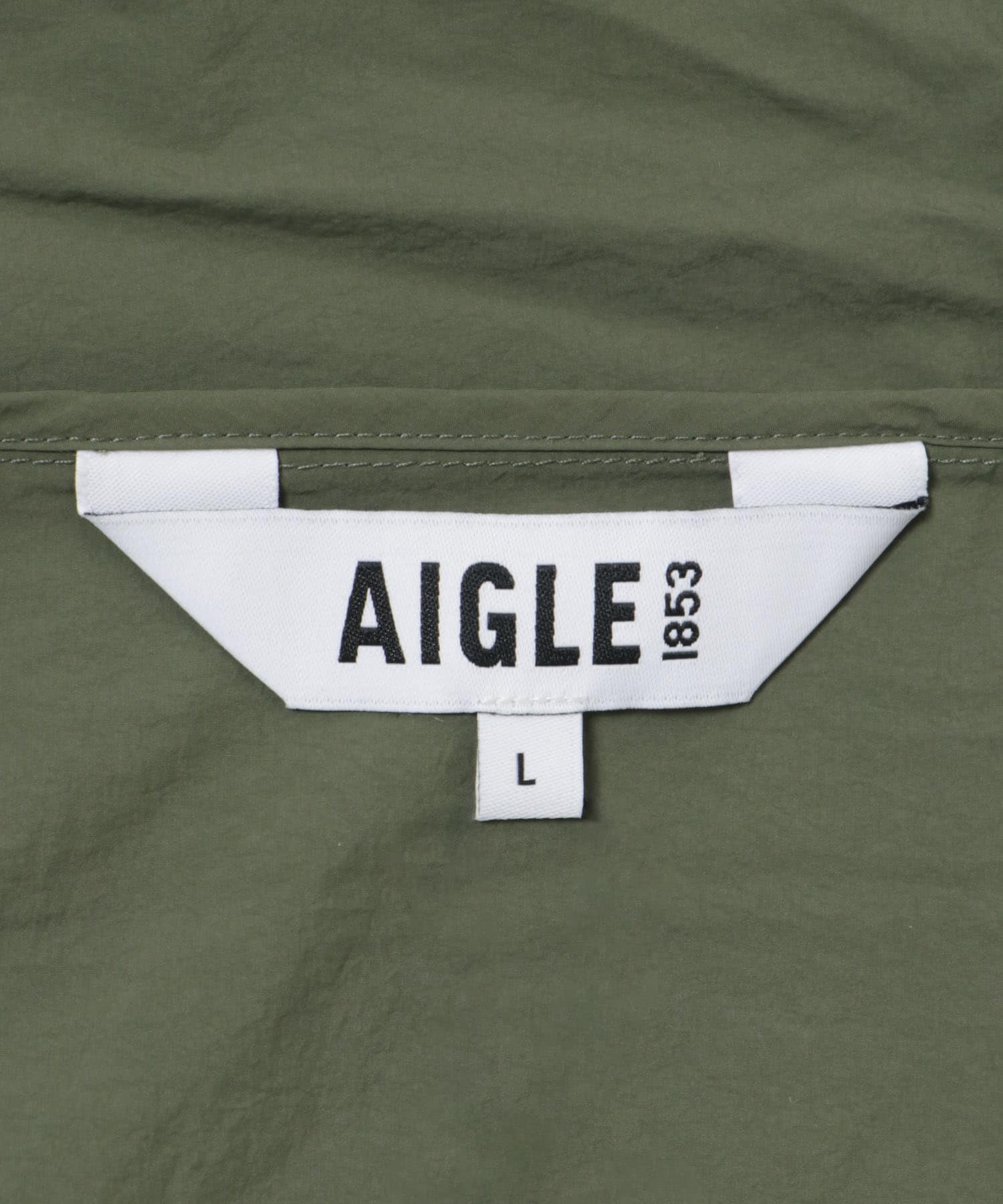 AIGLE　撥水 UVカット ライトウェイトフーデッドジャケット BEETLE M