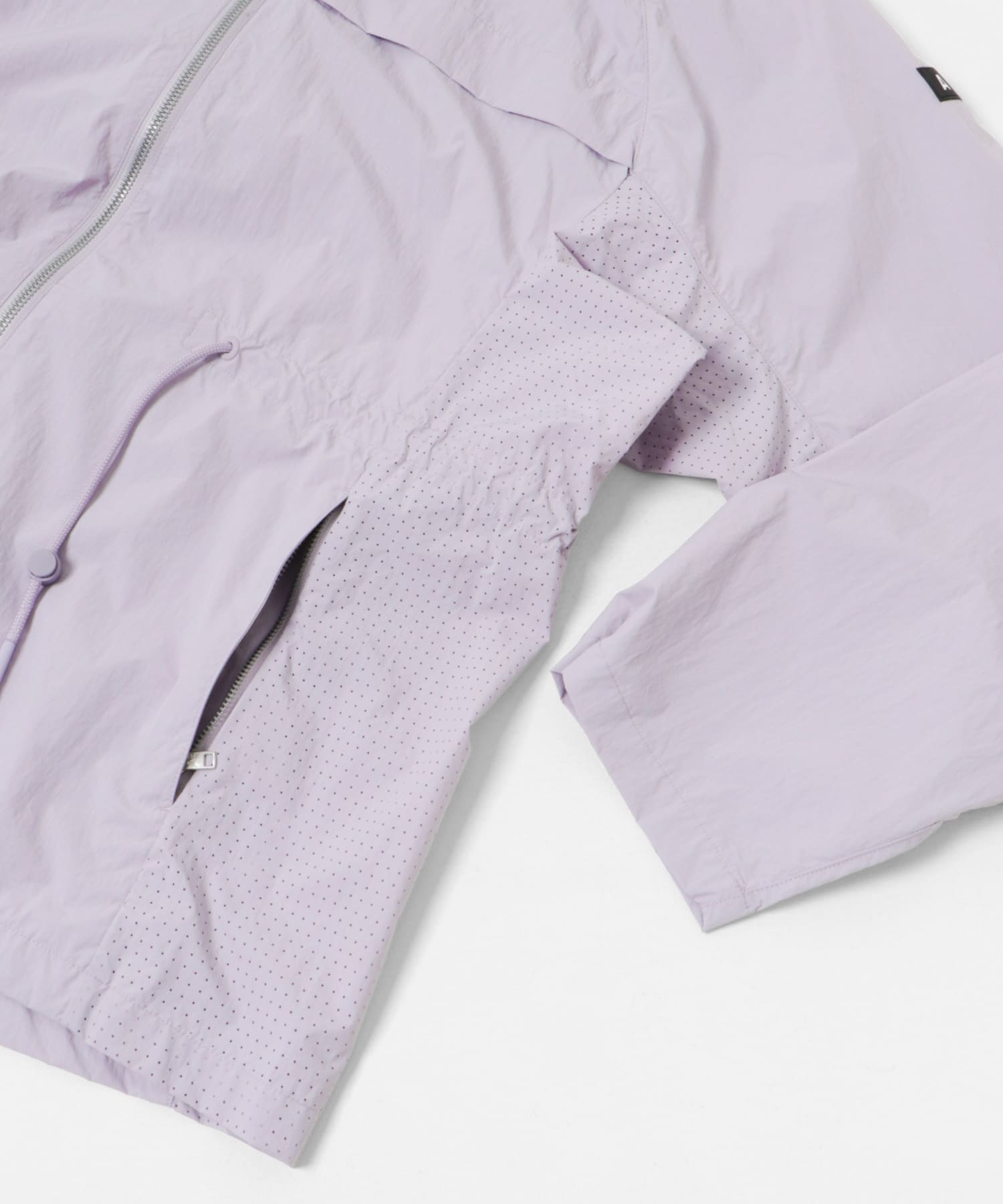 AIGLE　撥水 UVカット ライトウェイトフーデッドジャケット D.LILAS M