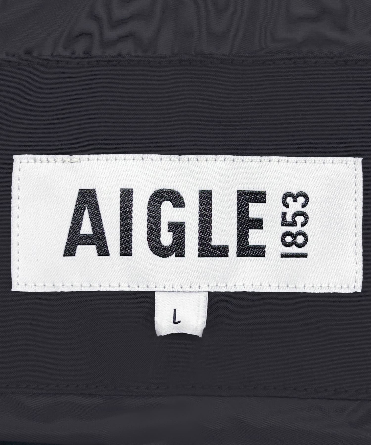 AIGLE　ゴアテックス フーデッドジャケット NOIR L