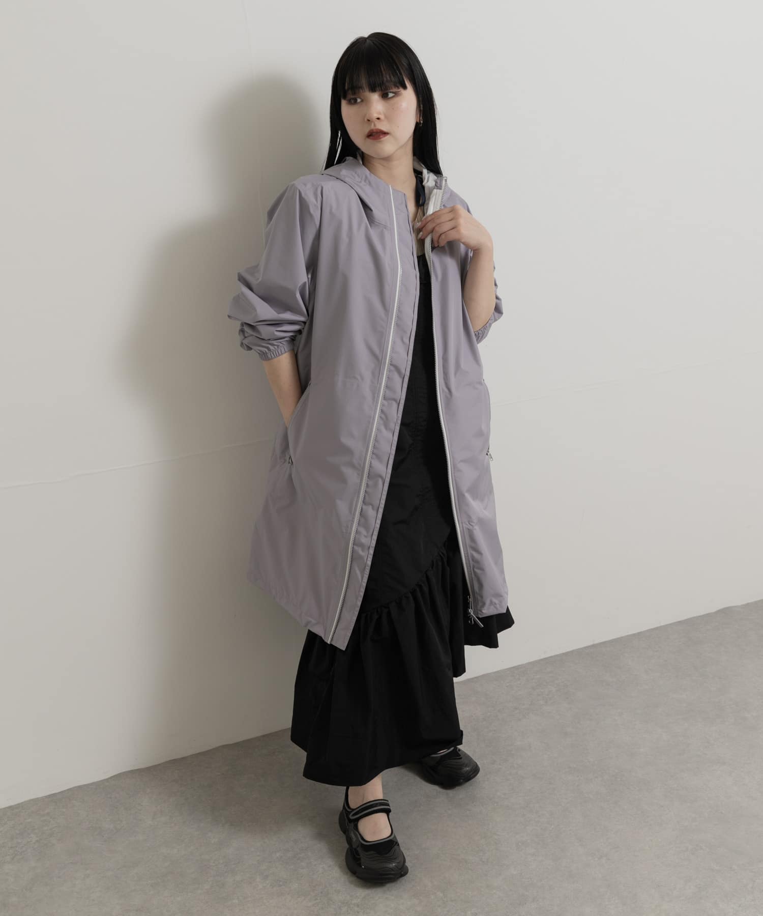 身長：156cm サイズ：L
