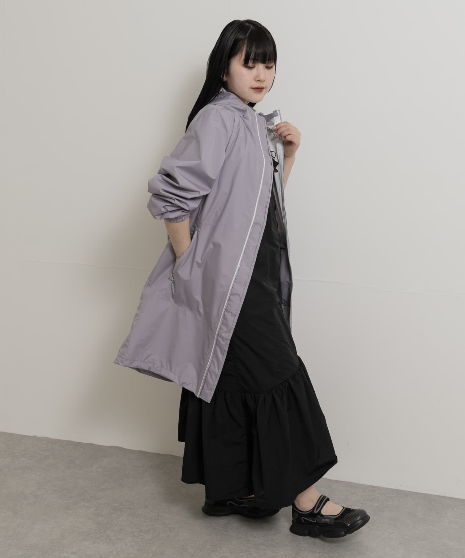 身長：156cm サイズ：L