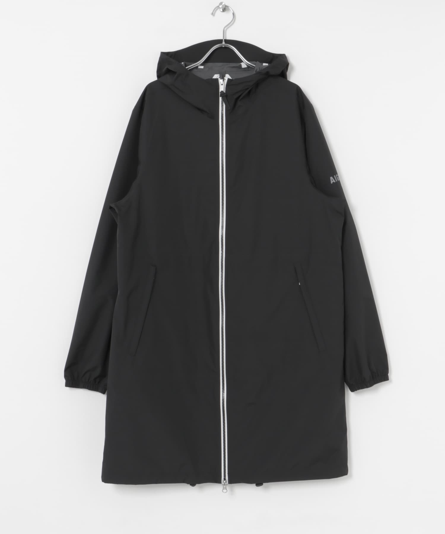 AIGLE　透湿防水 レインパック フーデッドコート