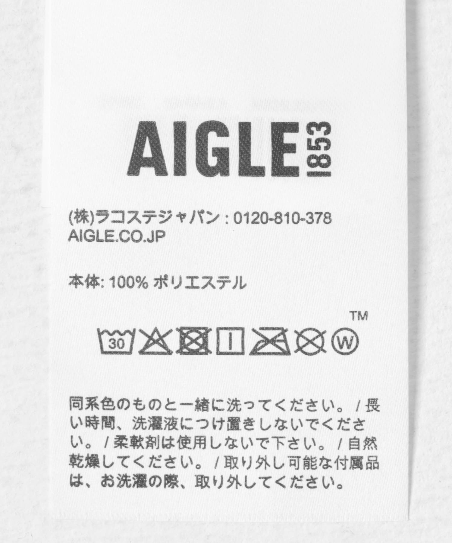 AIGLE　透湿防水 レインパック フーデッドジャケット MARAIS M