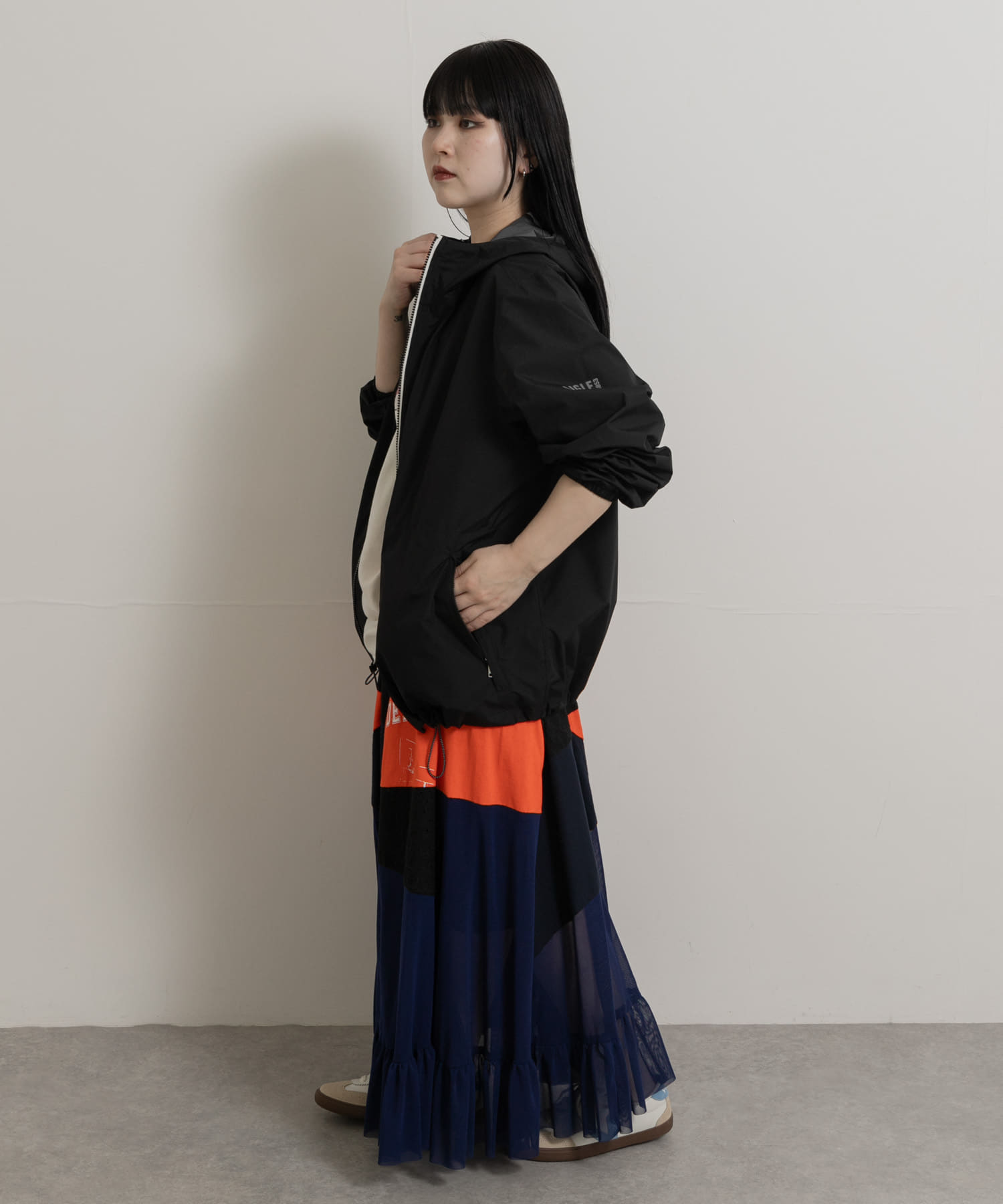 身長：156cm サイズ：M