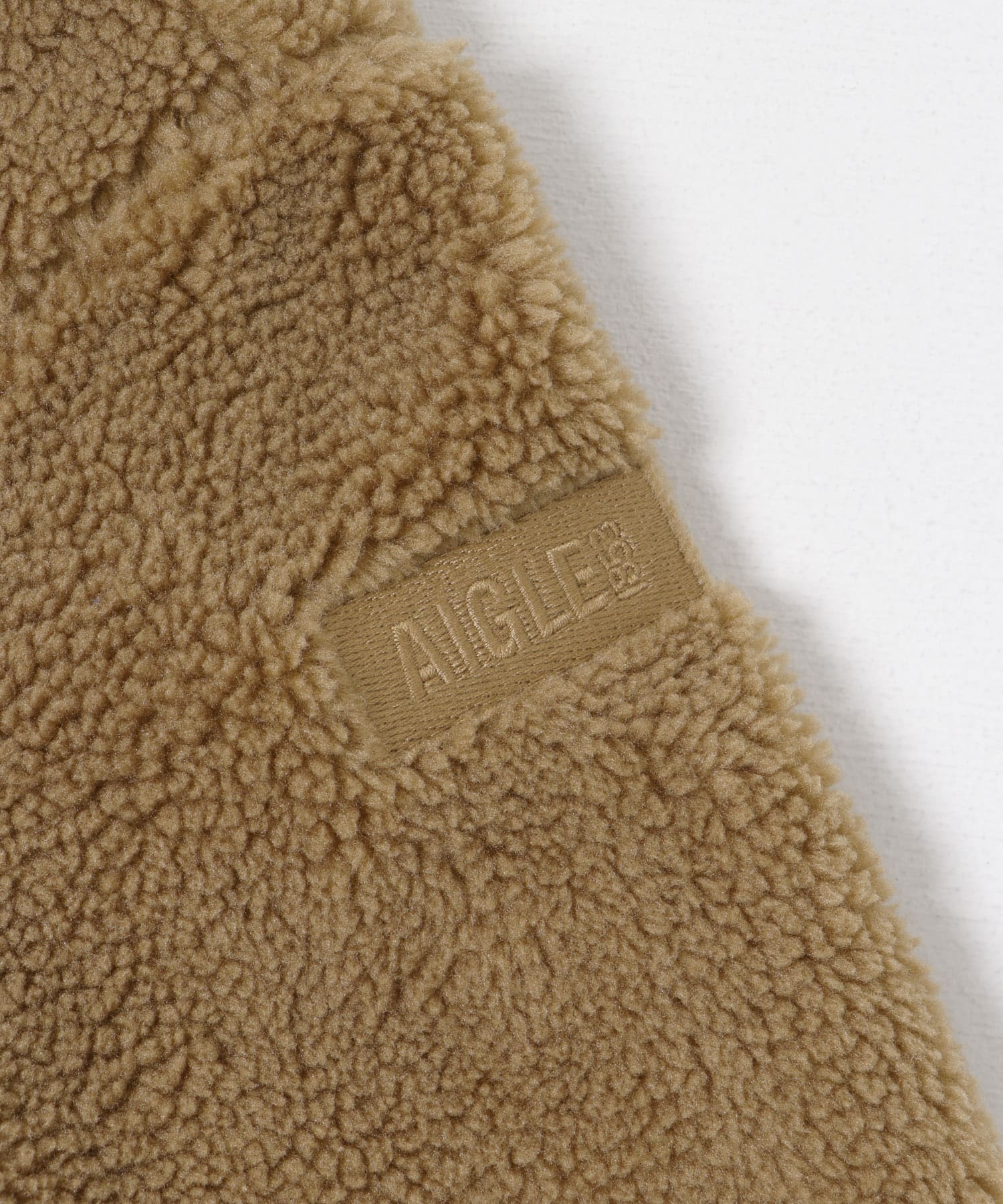 AIGLE　リバーシブル シェルパフリース TAUPE S