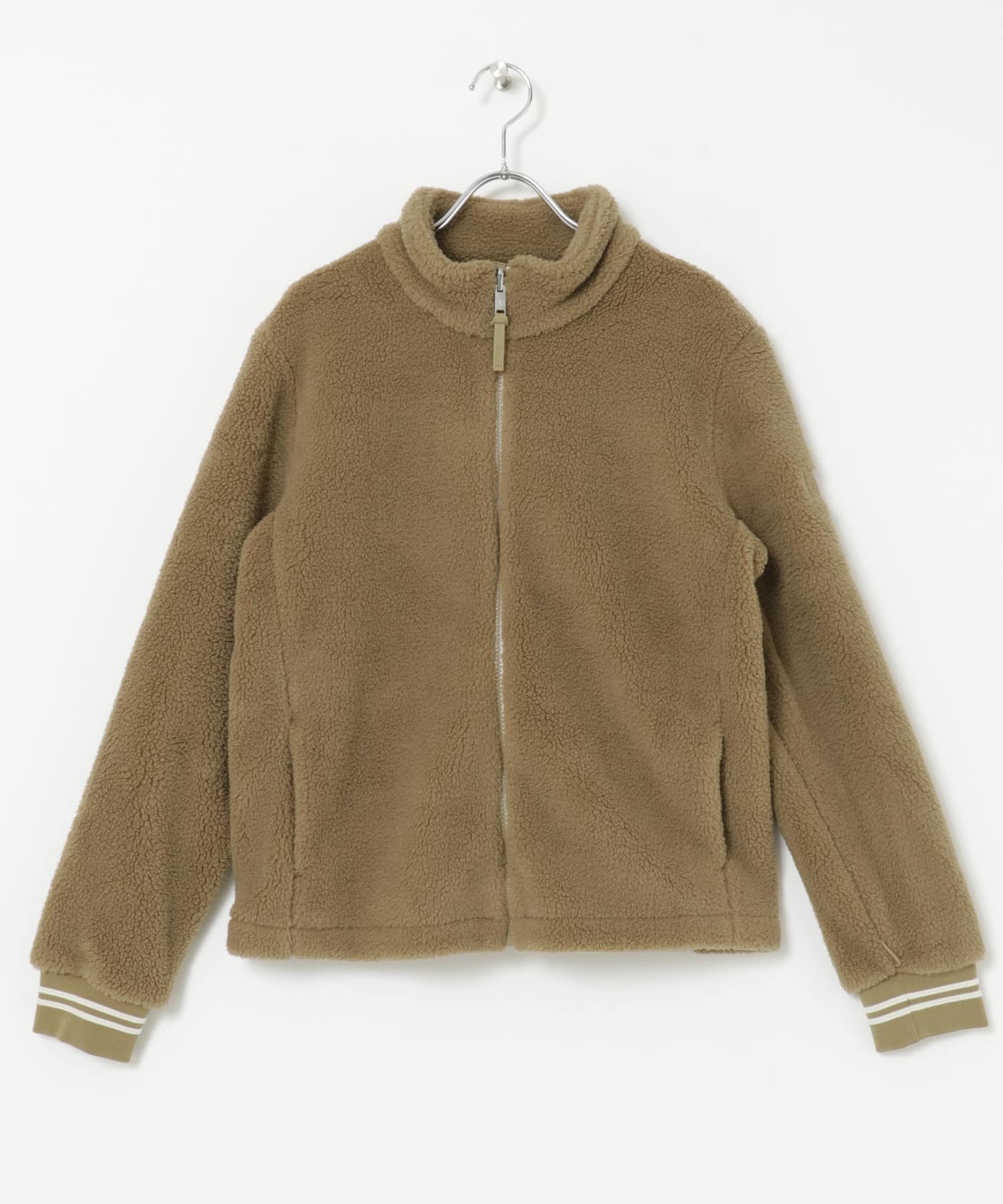 AIGLE　ジップアップ シェルパフリース T-KIT RUSTIC 38
