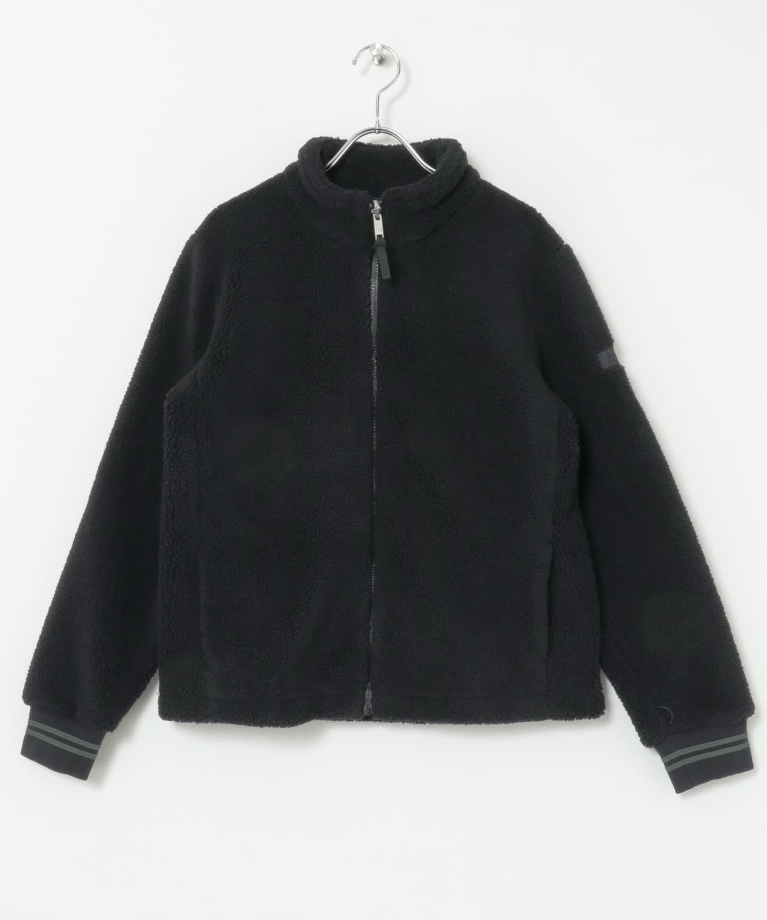 AIGLE　ジップアップ シェルパフリース T-KIT NOIR 38