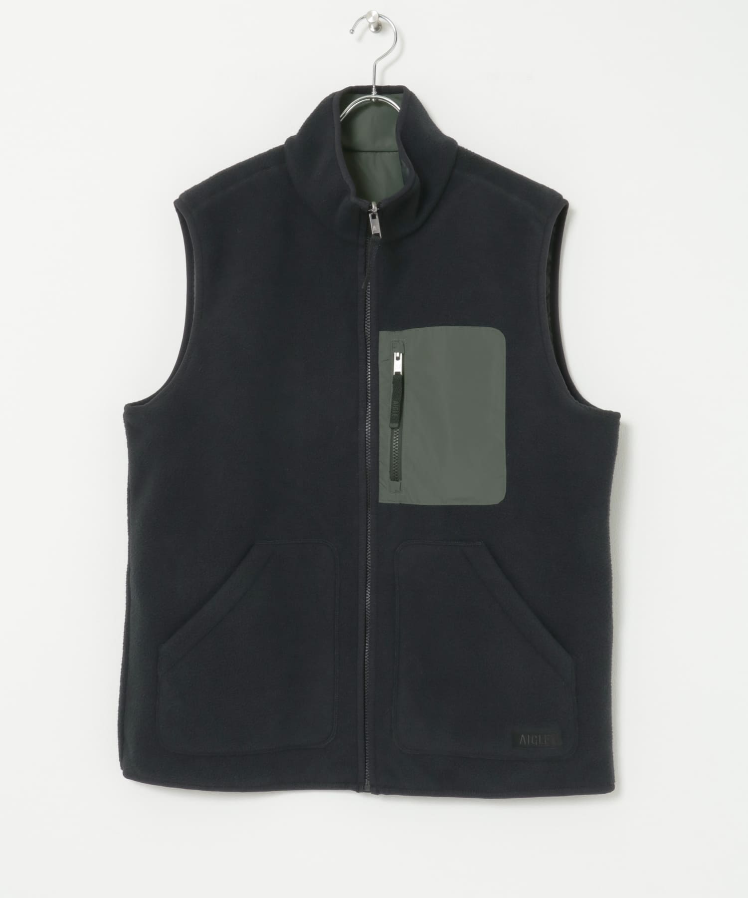 AIGLE　シェルパフリース リバーシブルベスト T-KIT