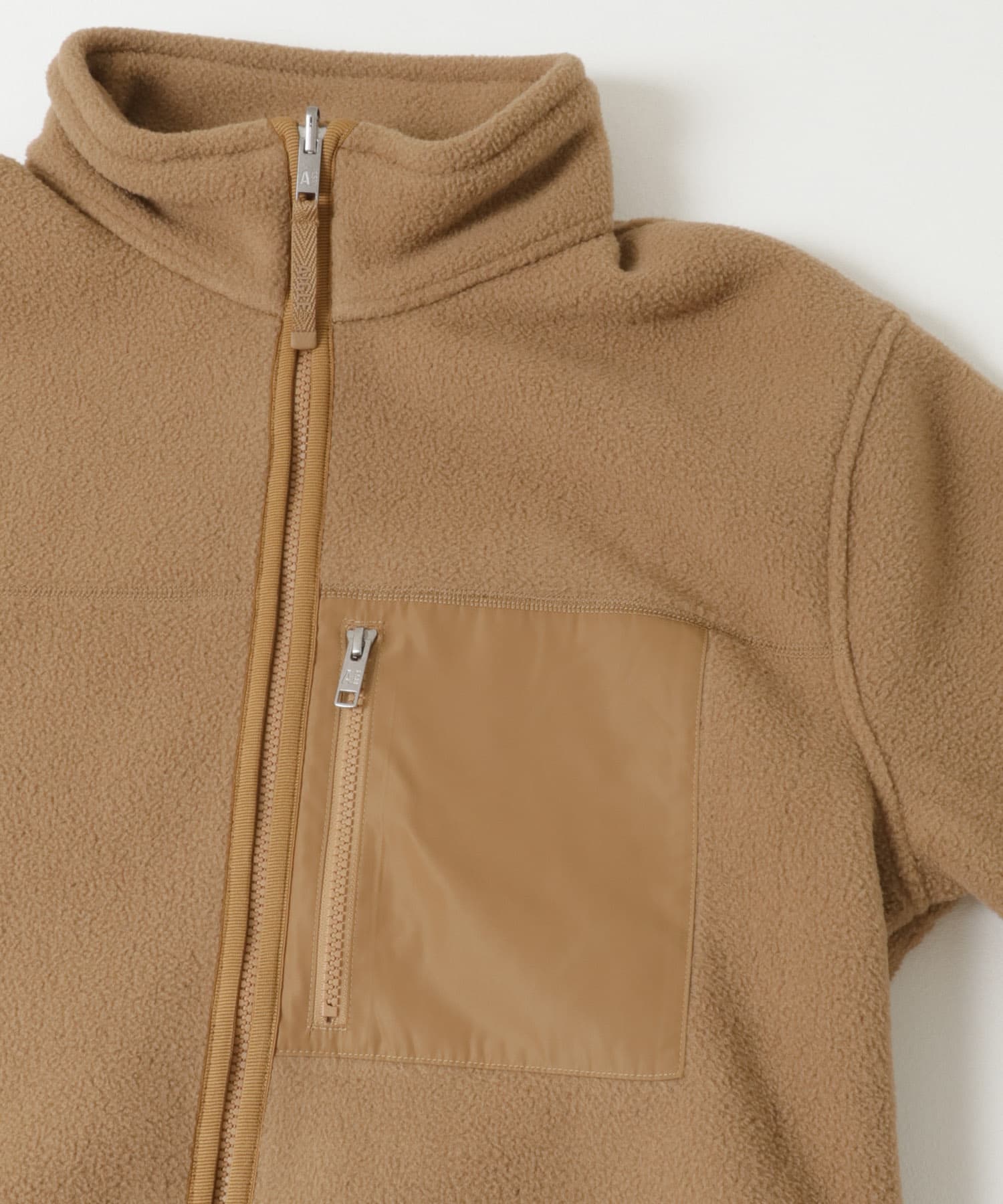 AIGLE　ジップアップ シェルパフリース T-KIT KRAFT M