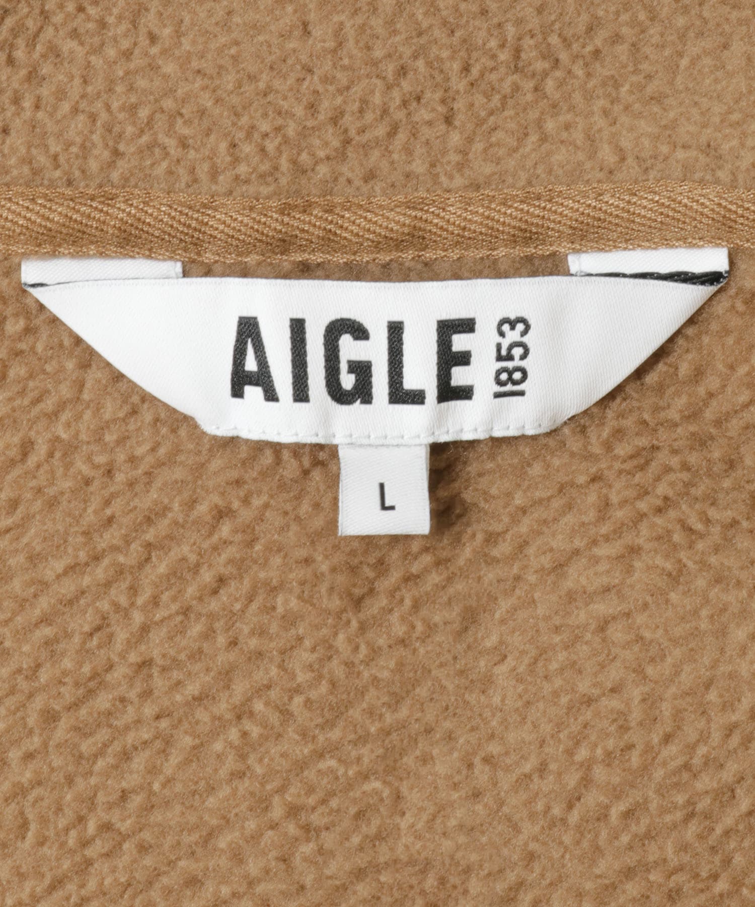 AIGLE　ジップアップ シェルパフリース T-KIT KRAFT L