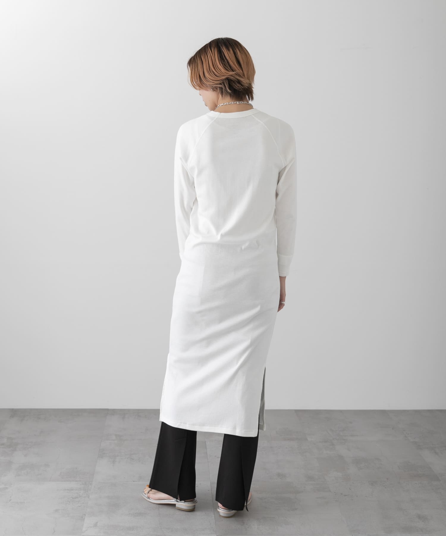 armi　mother LONG ONE PIECE WHITE FREE