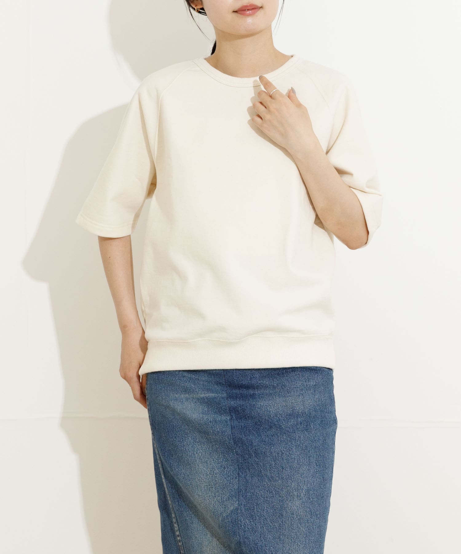 armi　Zan;p Sweat T-shirts