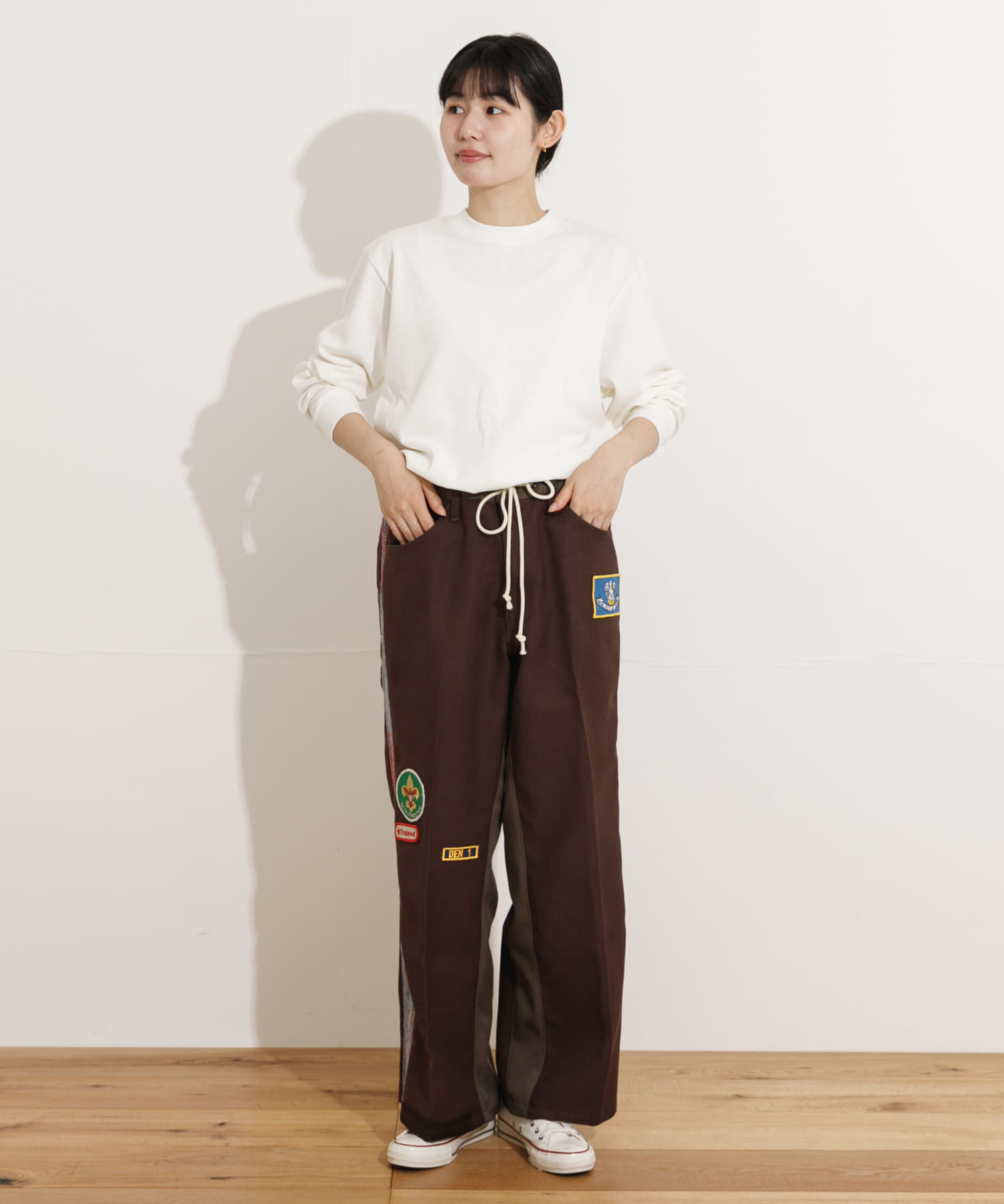 身長：166cm サイズ：3