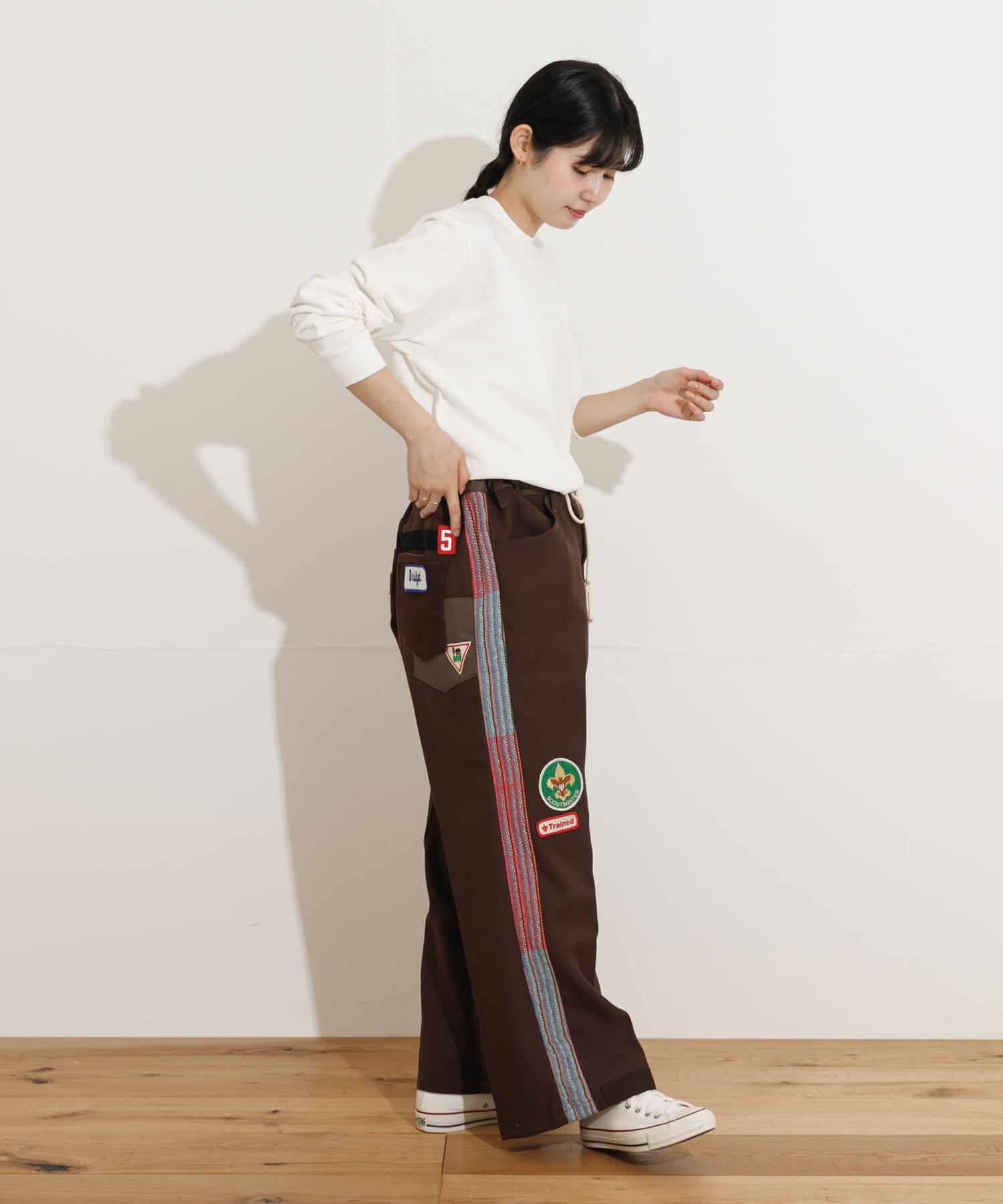 身長：166cm サイズ：3