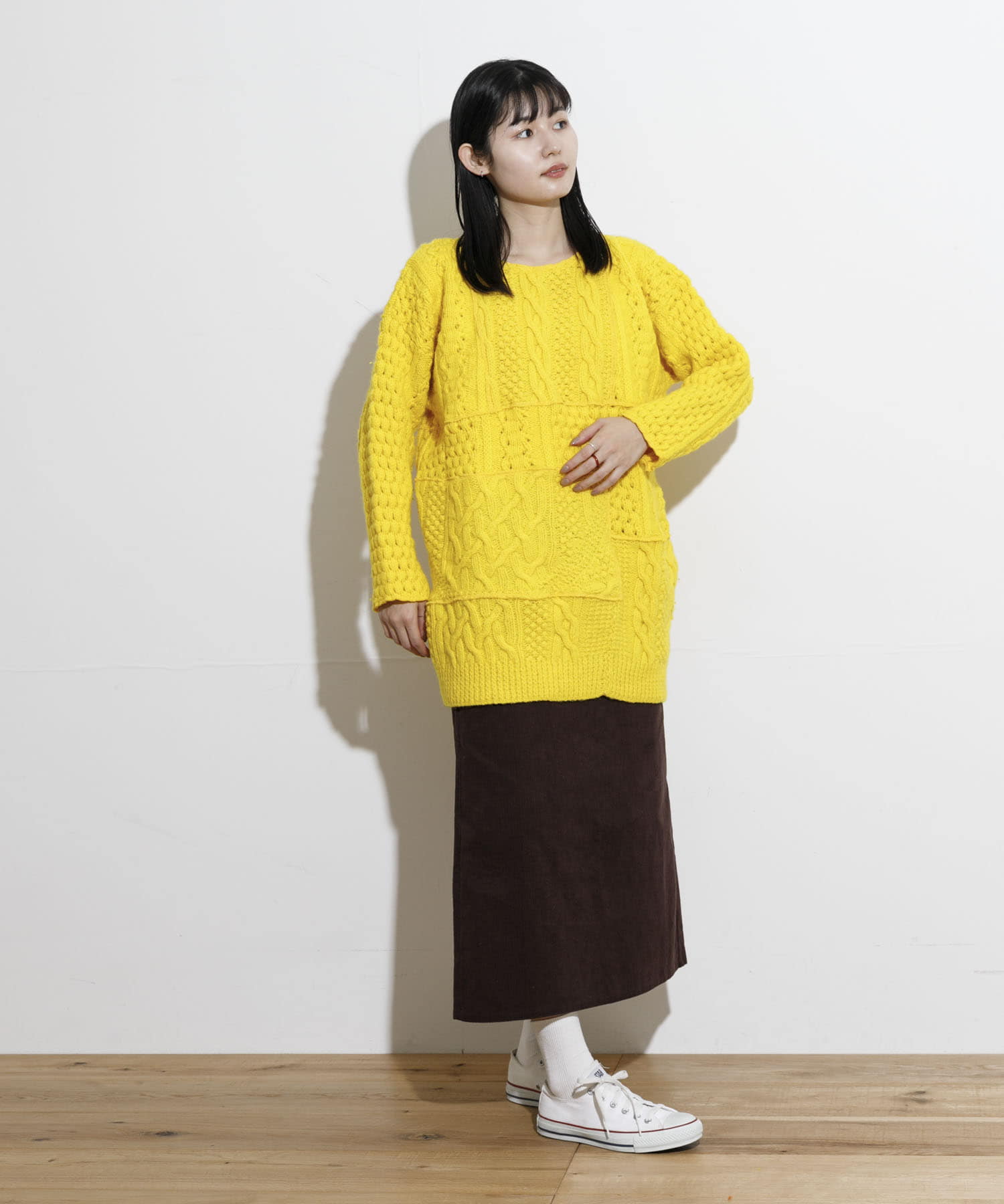 身長：166cm サイズ：one