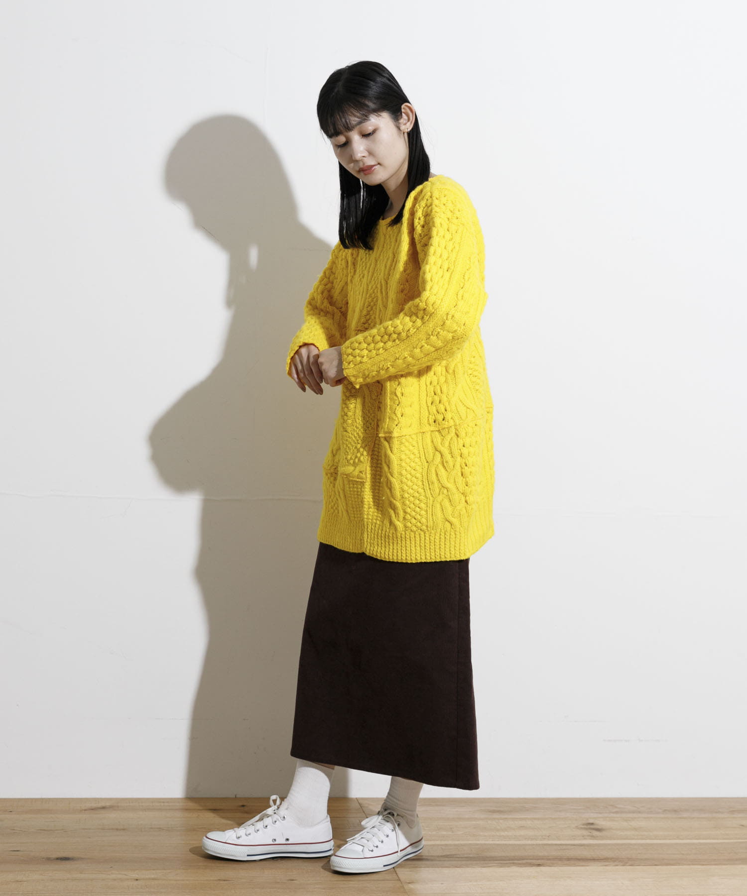 身長：166cm サイズ：one