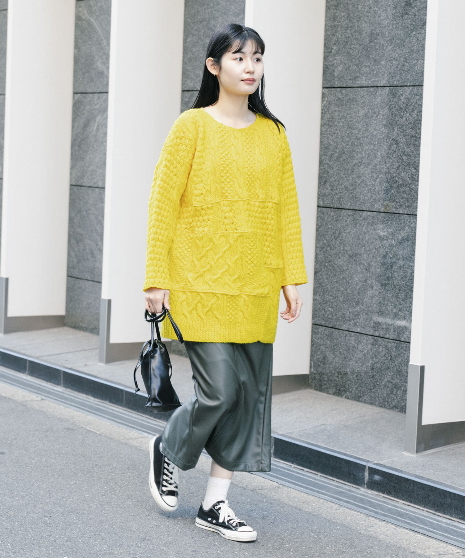 身長：166cm サイズ：one