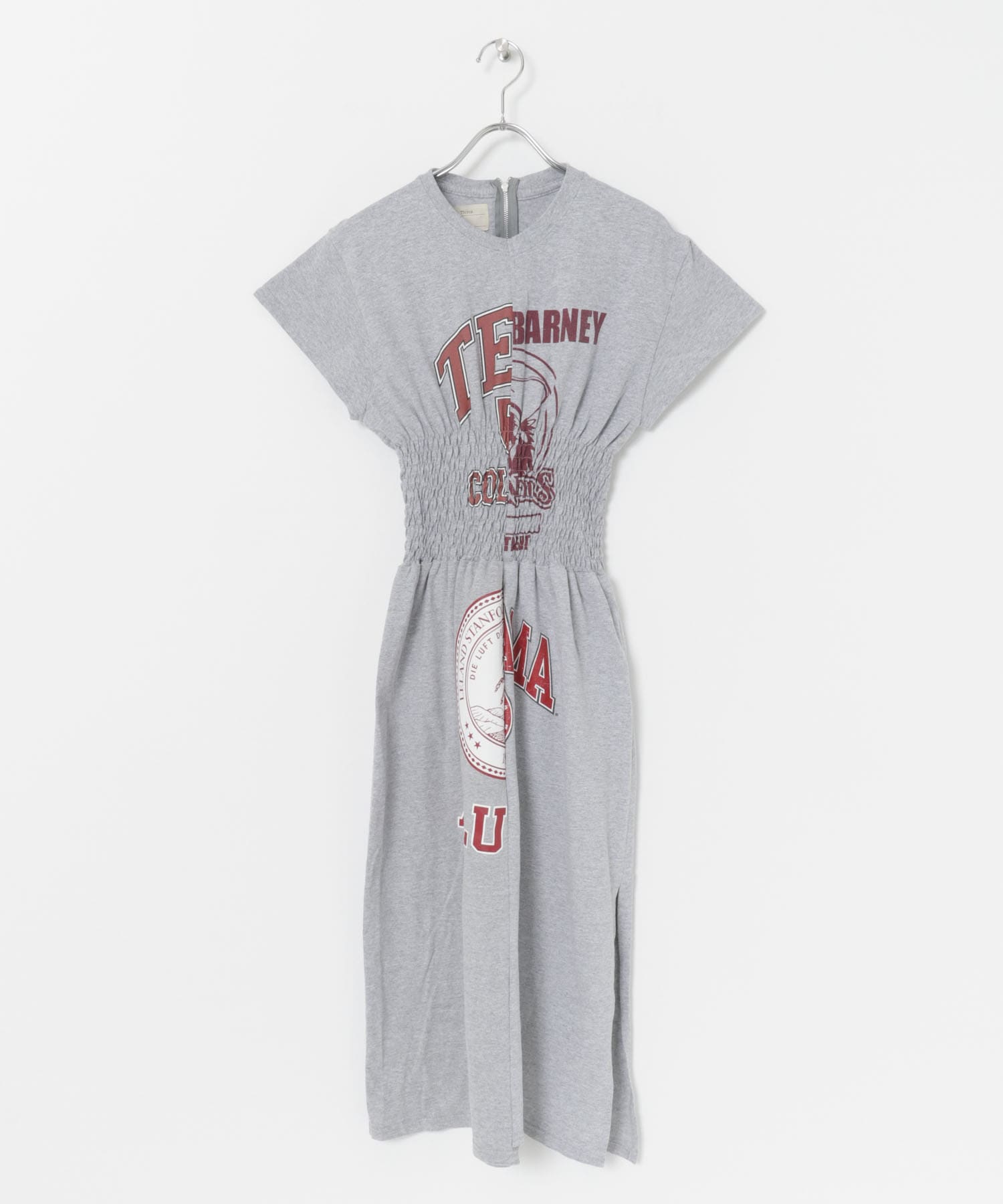 77circa　circa make shirring ONE-PIECE Grey2 one