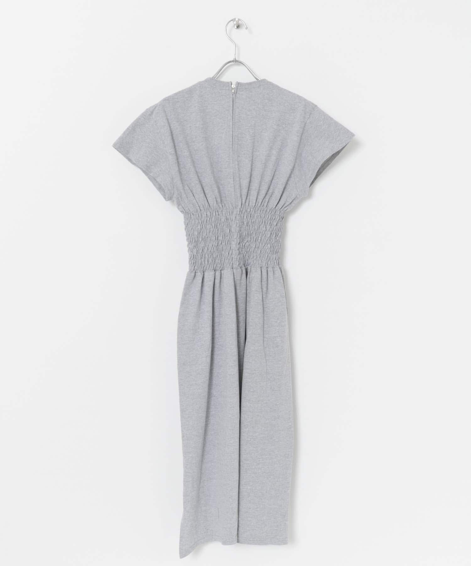 77circa　circa make shirring ONE-PIECE Grey2 one