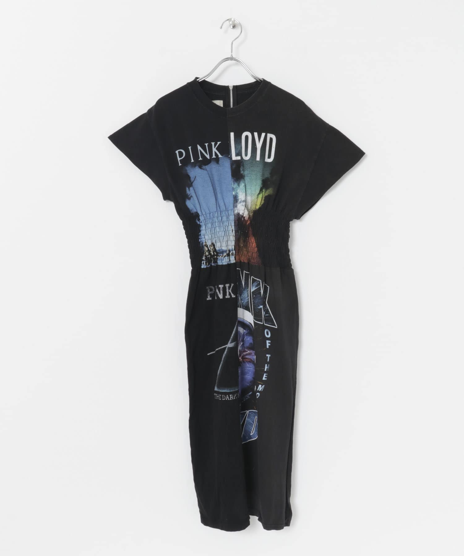 77circa　circa make shirring ONE-PIECE Black2 one