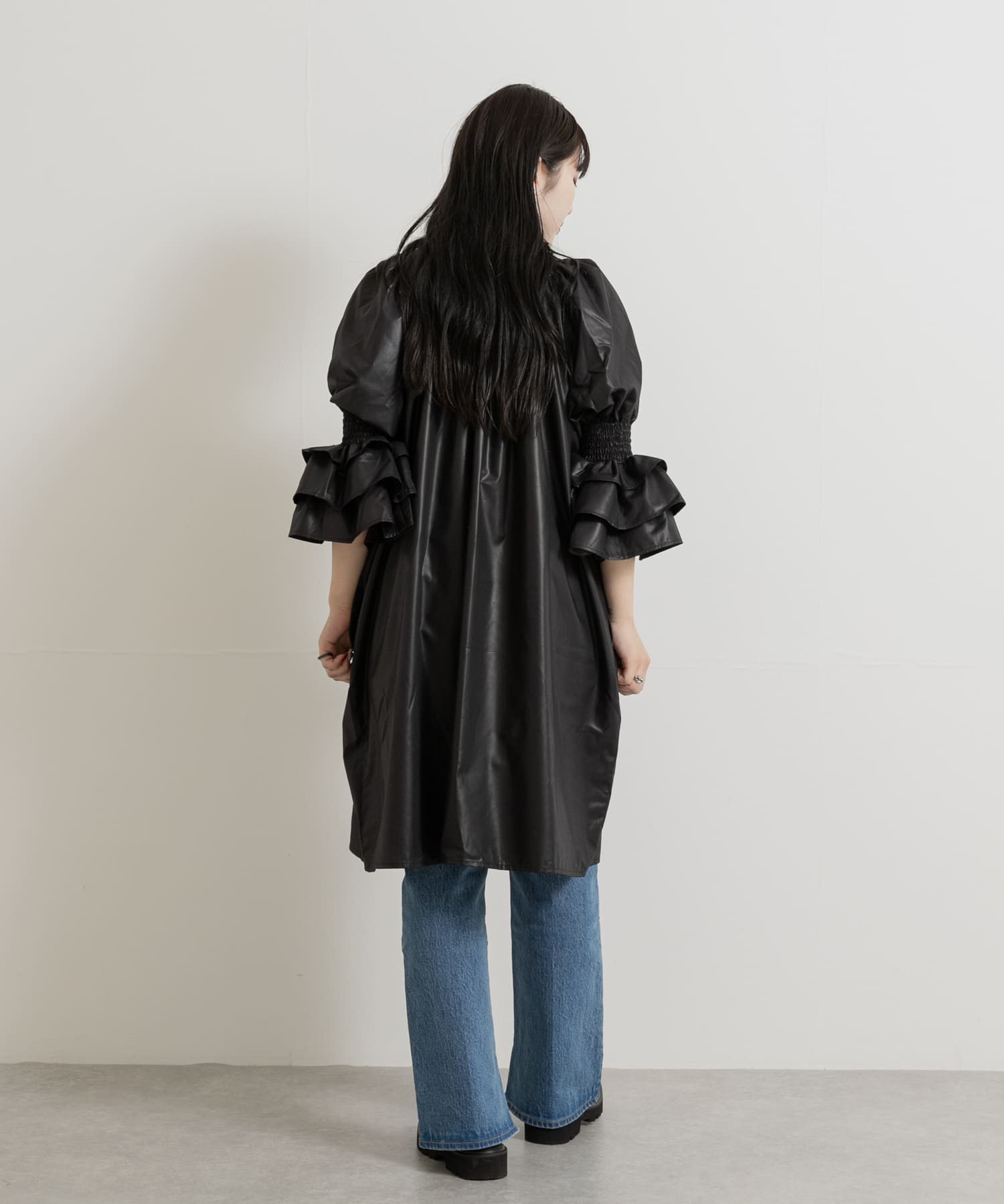 身長：156cm サイズ：one