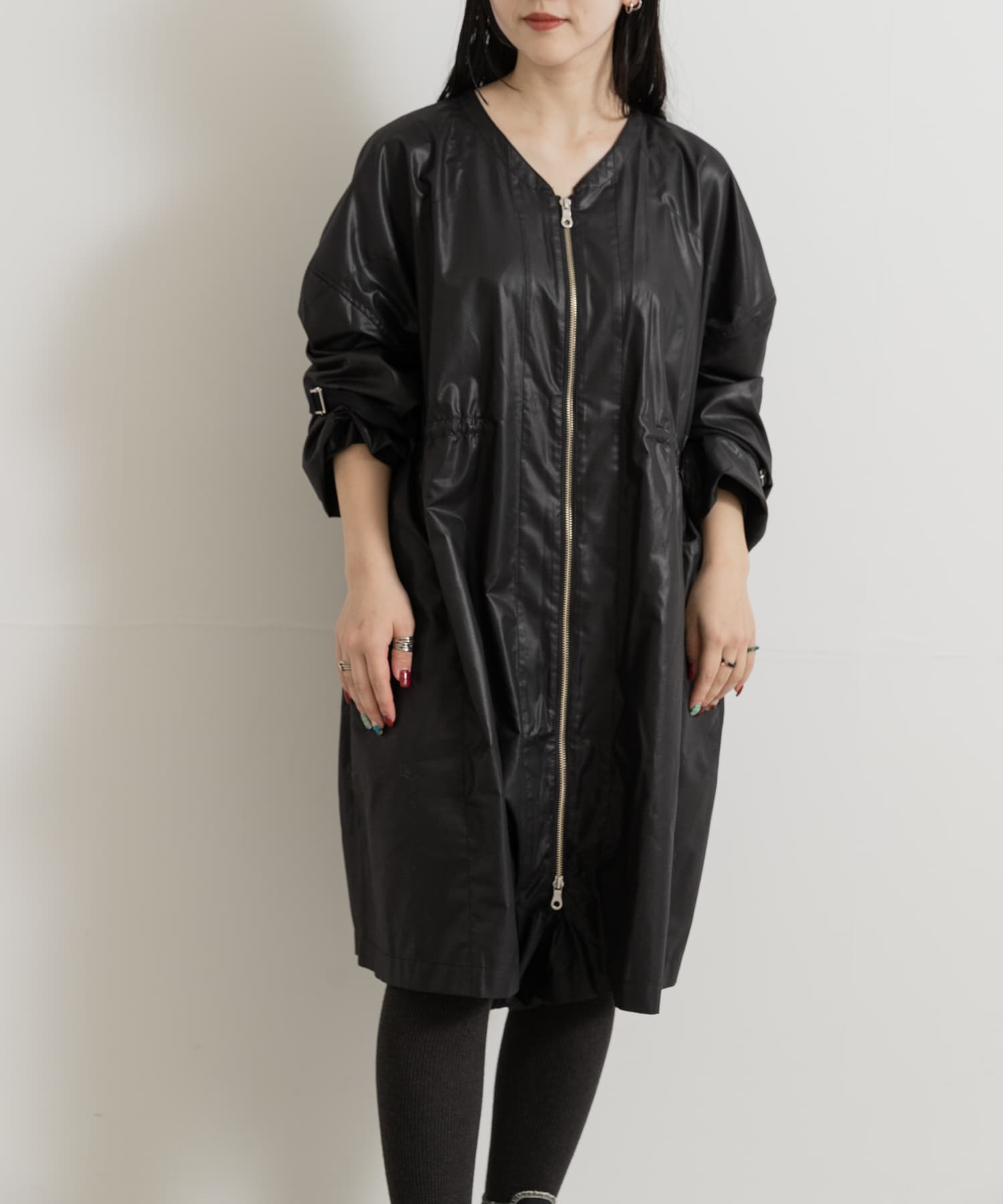 身長：156cm サイズ：one