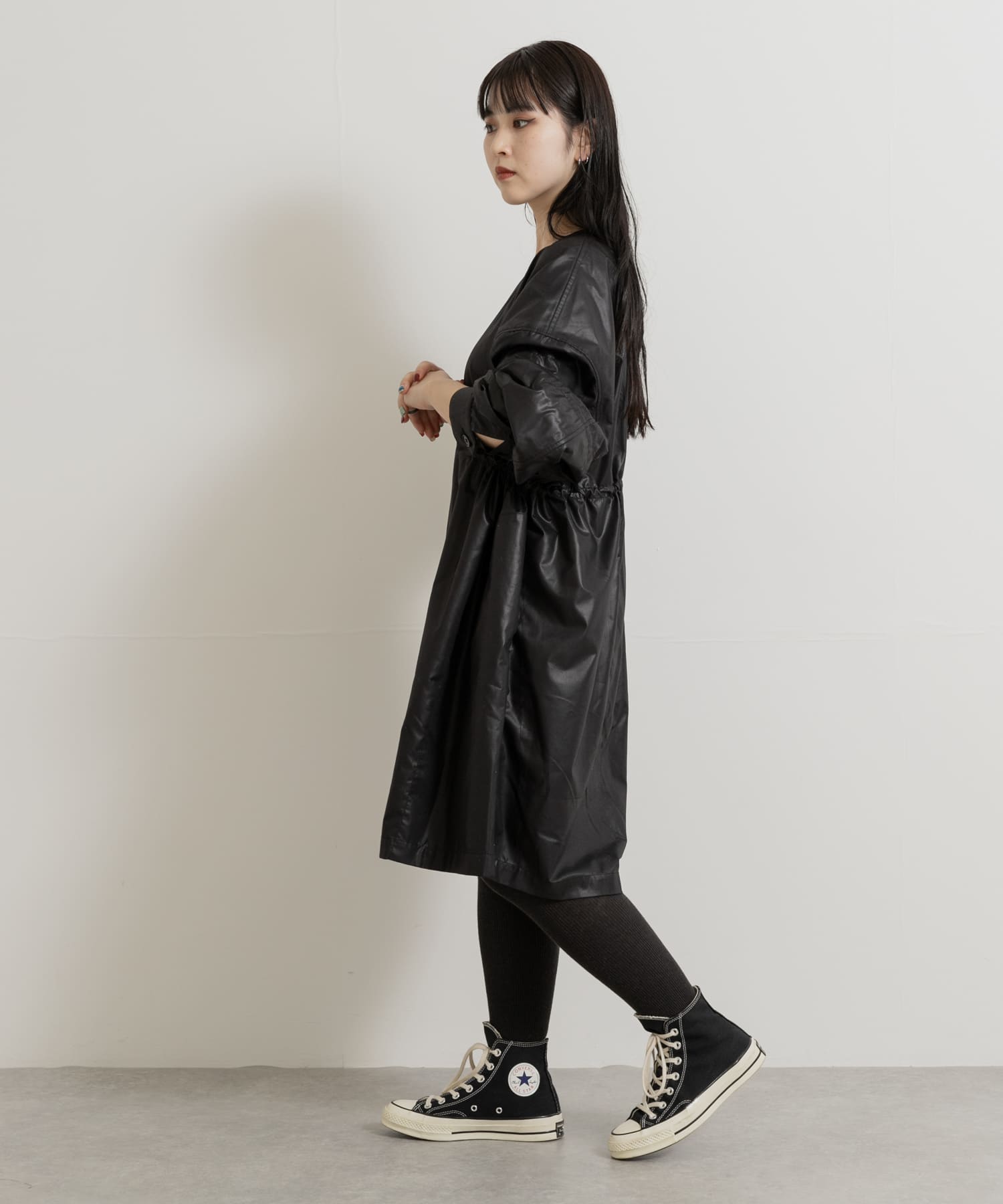 身長：156cm サイズ：one