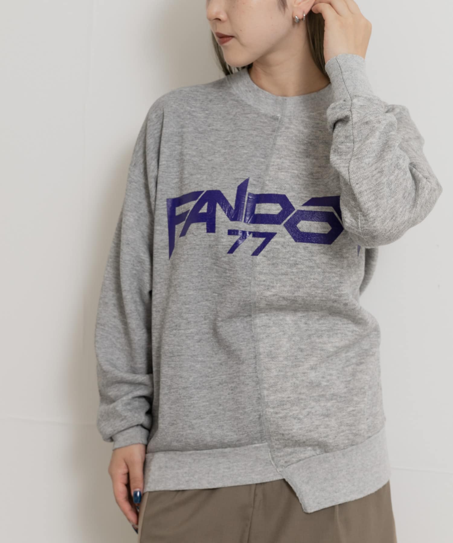 身長：156cm サイズ：one