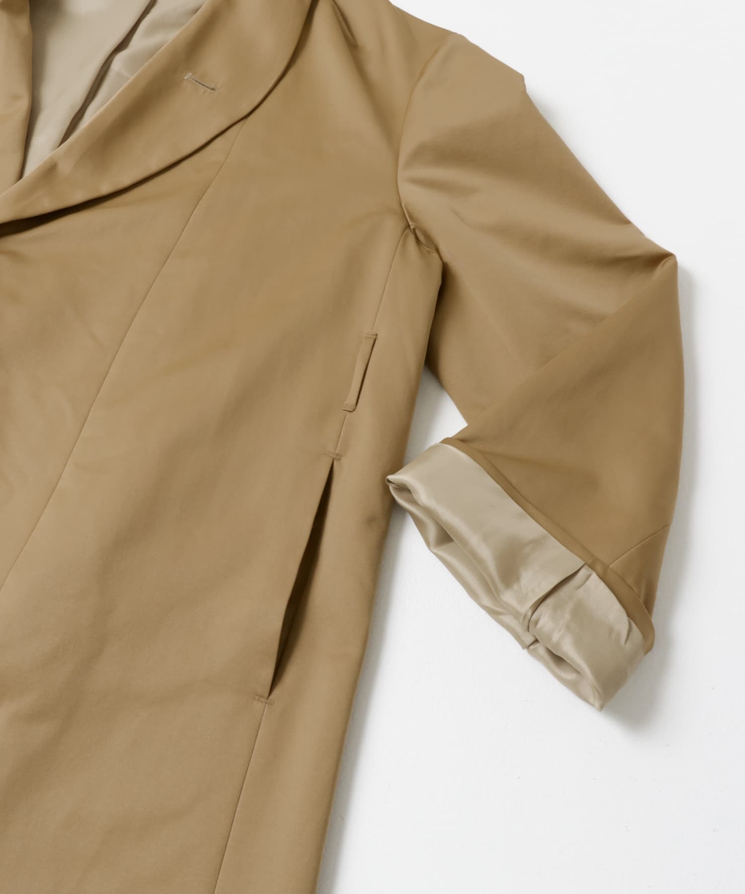 77circa　horse riding all in one coat beige1 S