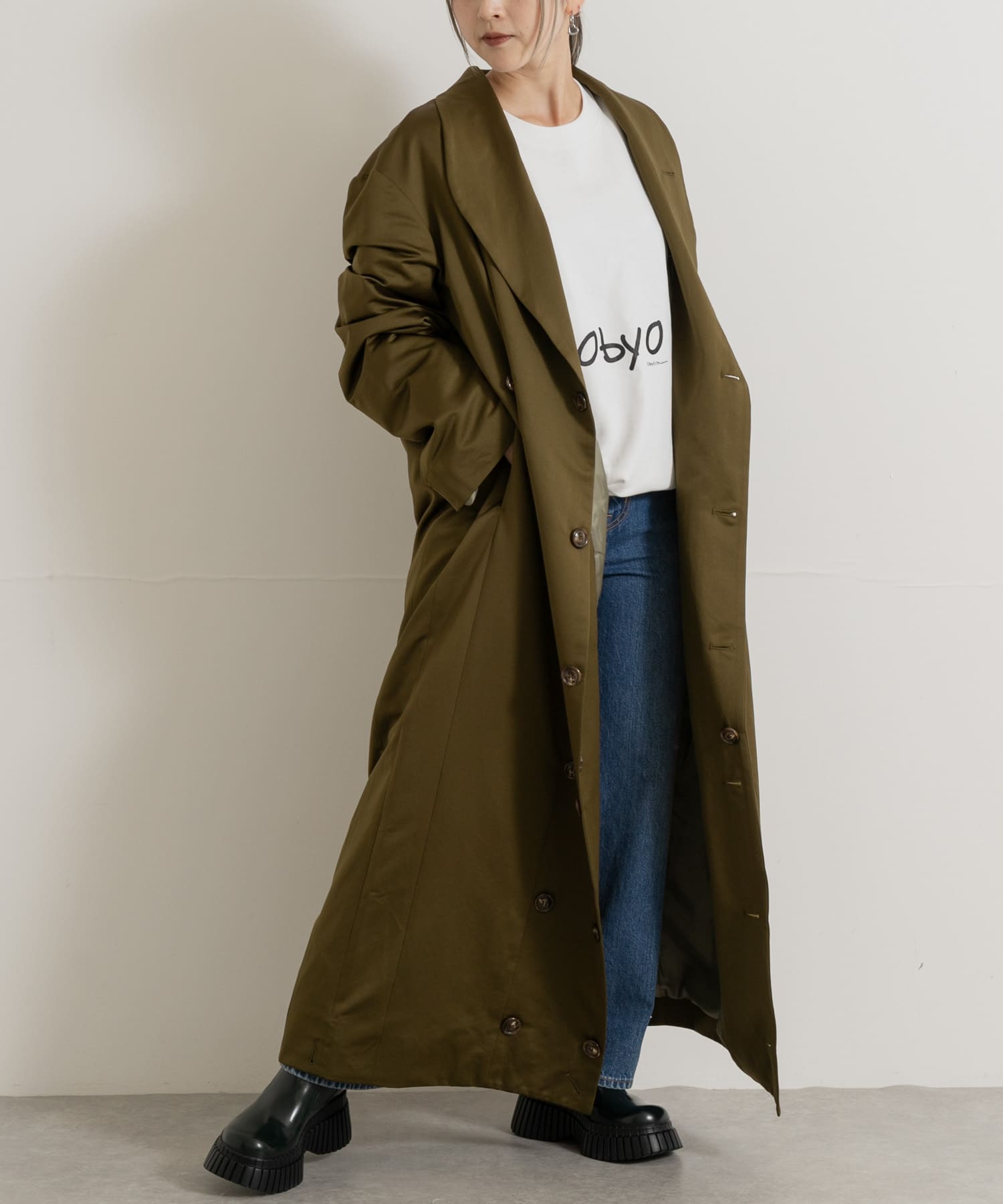 身長：156cm サイズ：S