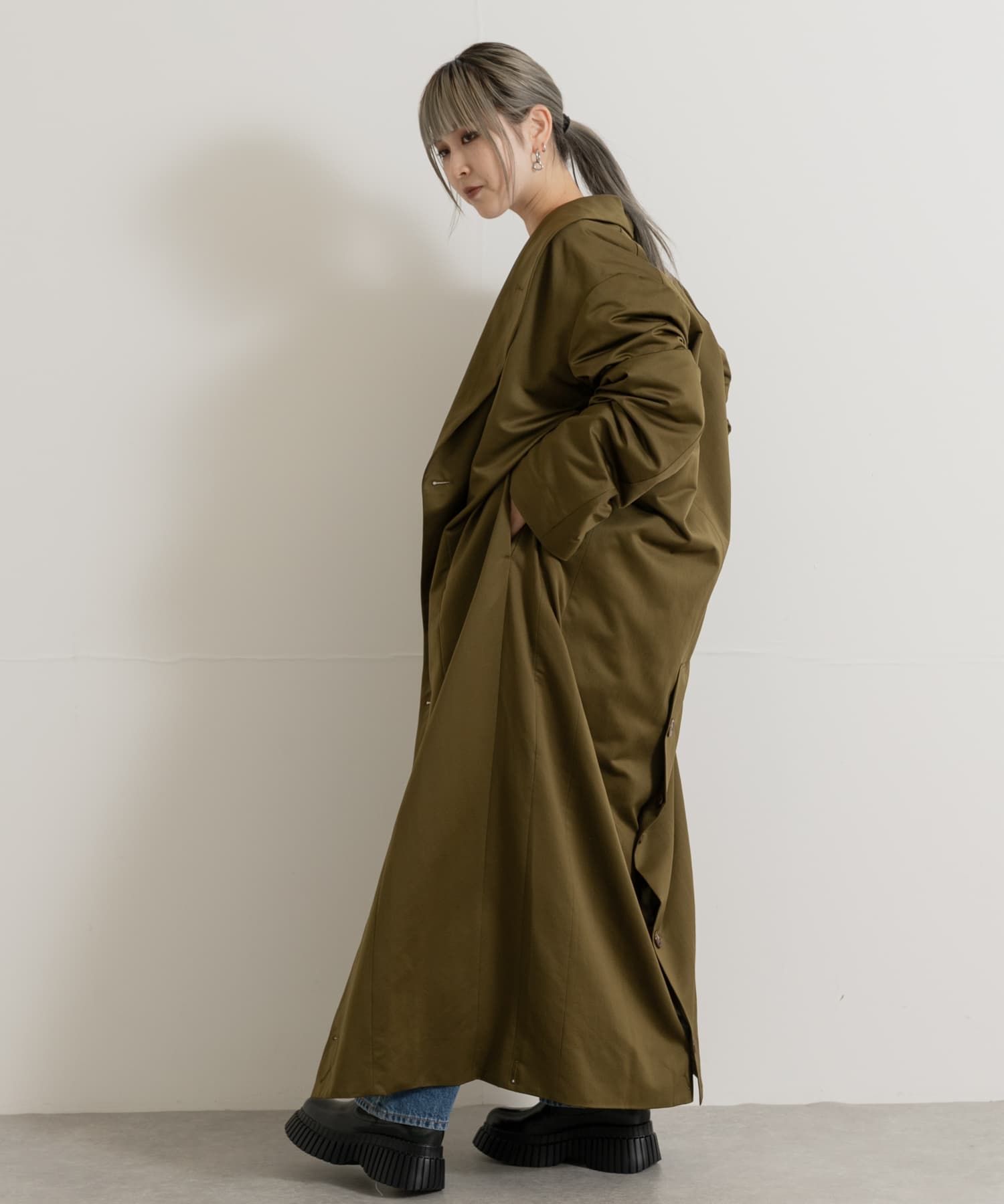 身長：156cm サイズ：S