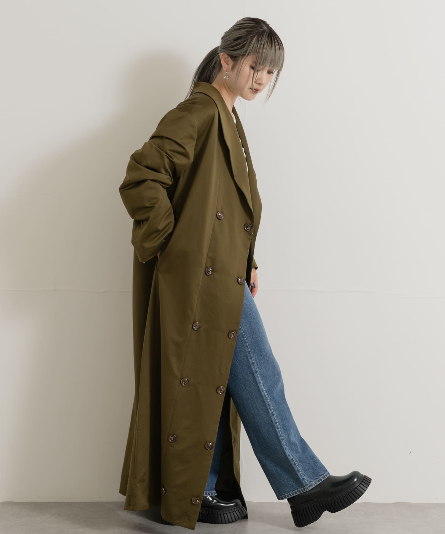 身長：156cm サイズ：S