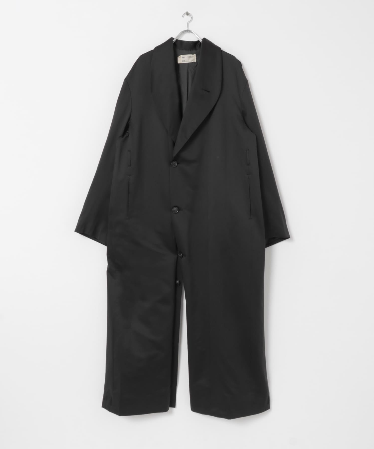 77circa　horse riding all in one coat black S