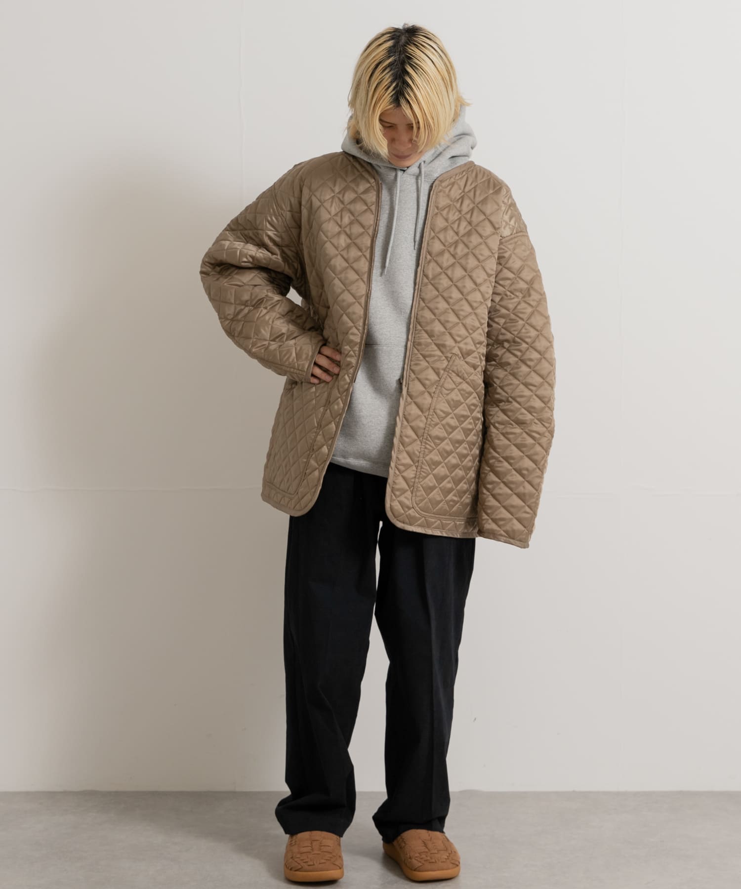 身長：172cm サイズ：one