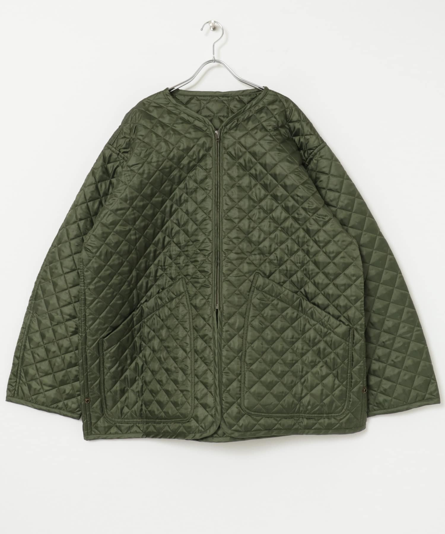77circa　original quilting wide jacket olive one