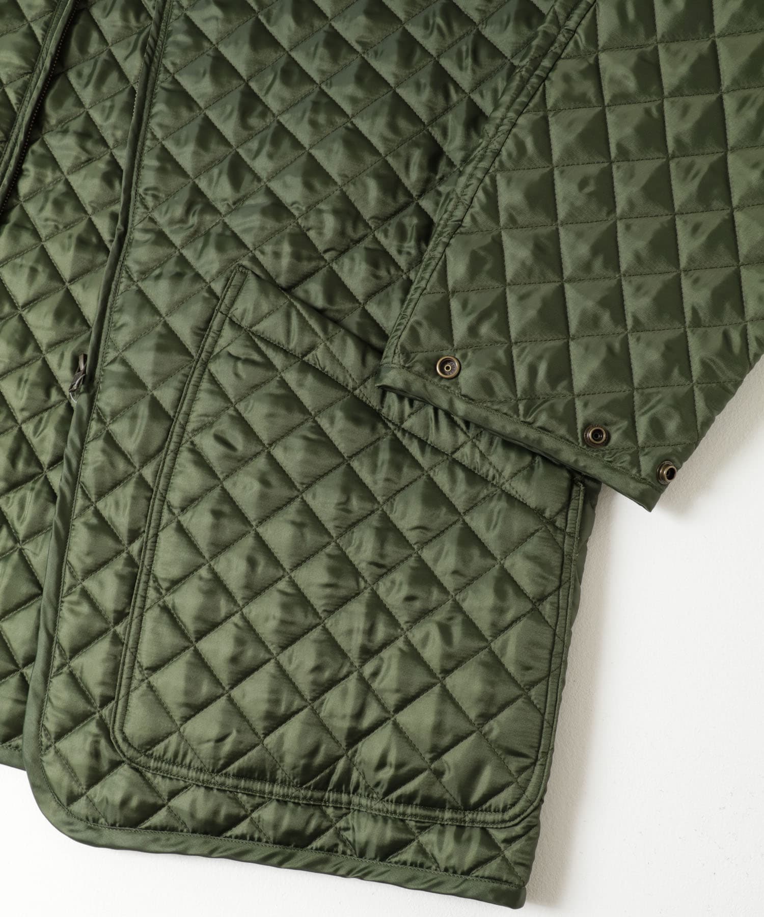 77circa　original quilting wide jacket olive one