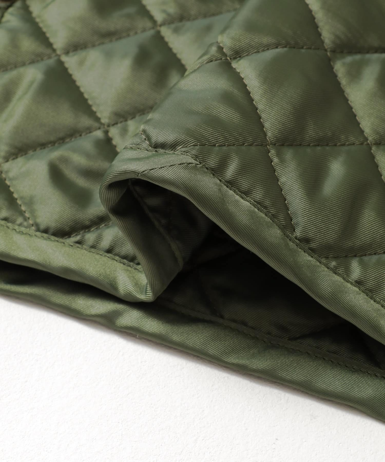 77circa　original quilting wide jacket olive one