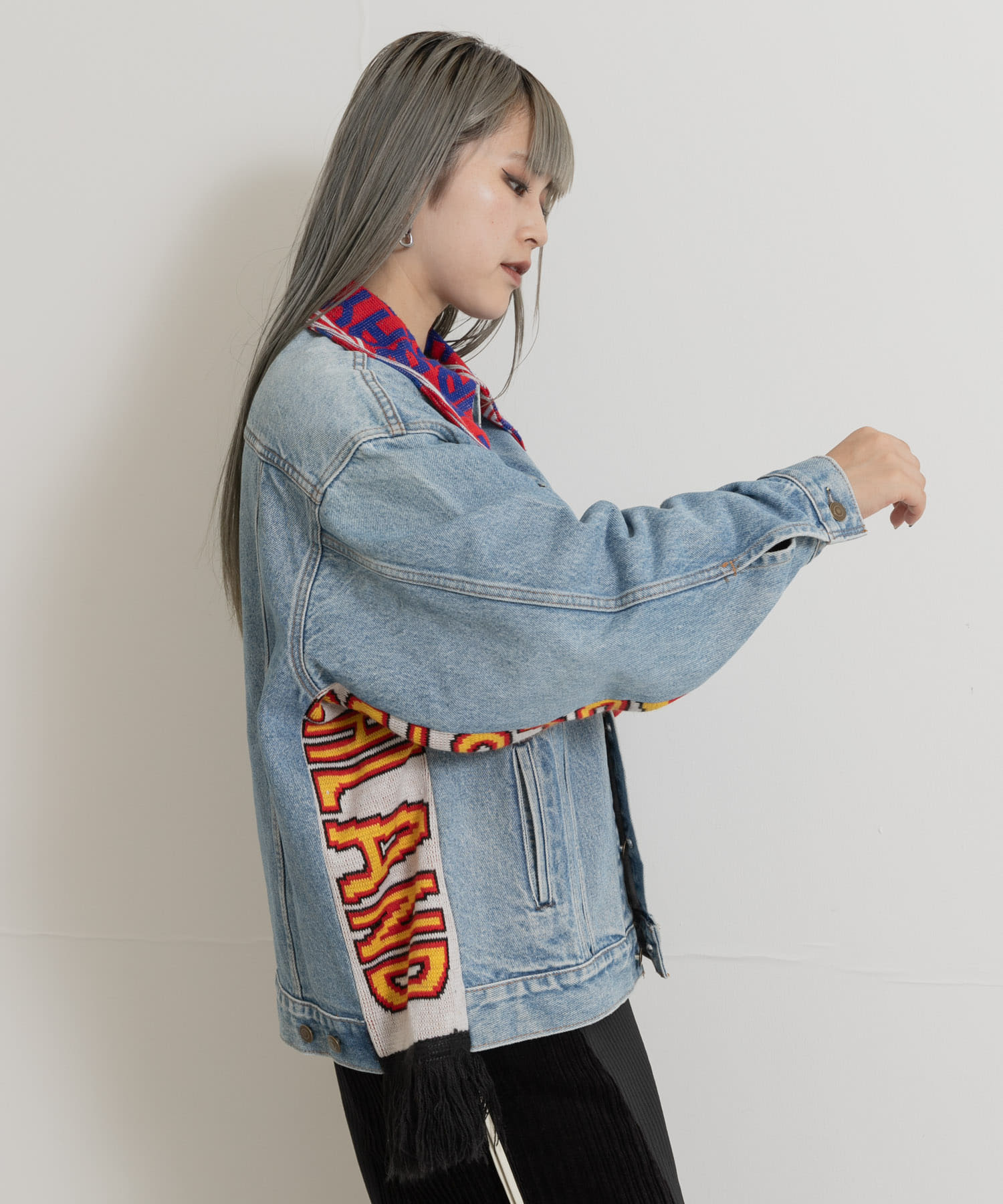 身長：156cm サイズ：L