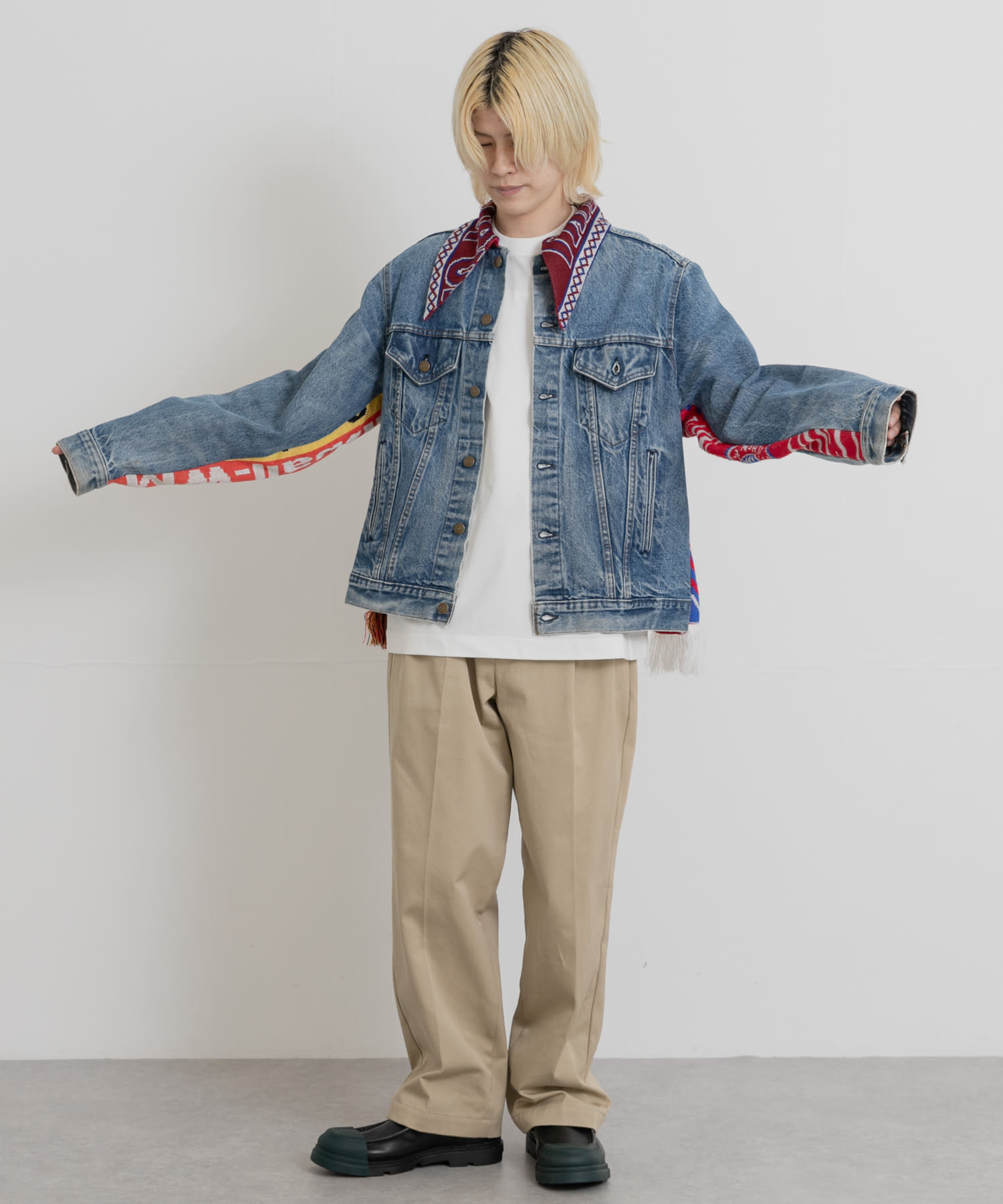 身長：172cm サイズ：L