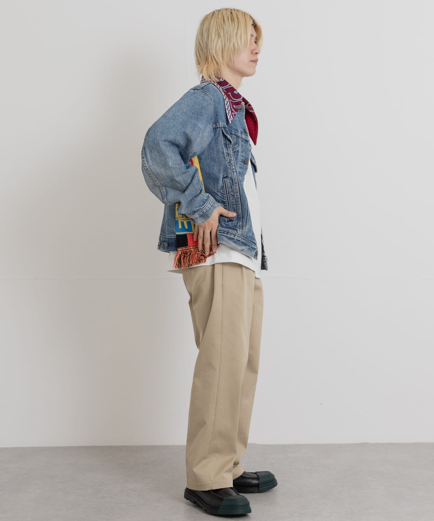 身長：172cm サイズ：L