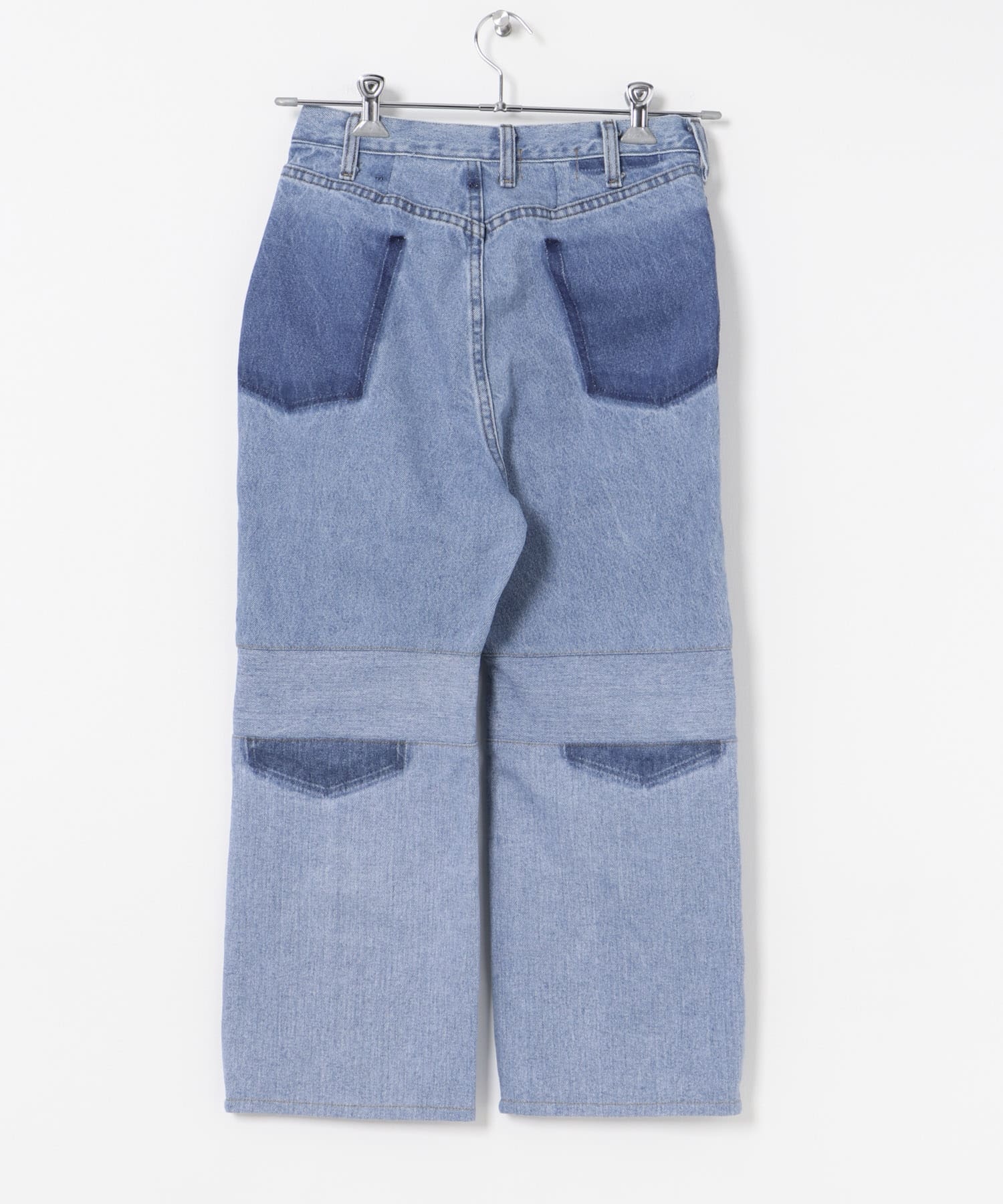 77circa　slit hem painter denim pants blue2 28